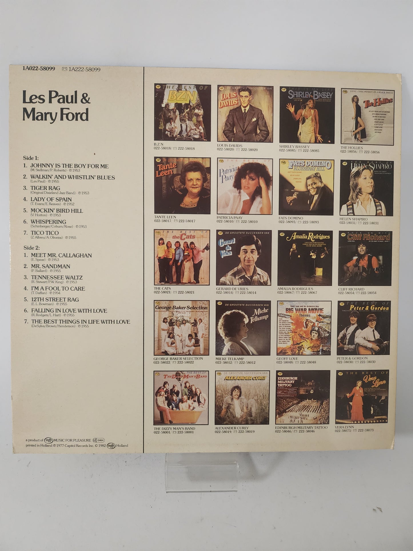 Les Paul & Mary Ford LP Vinyl