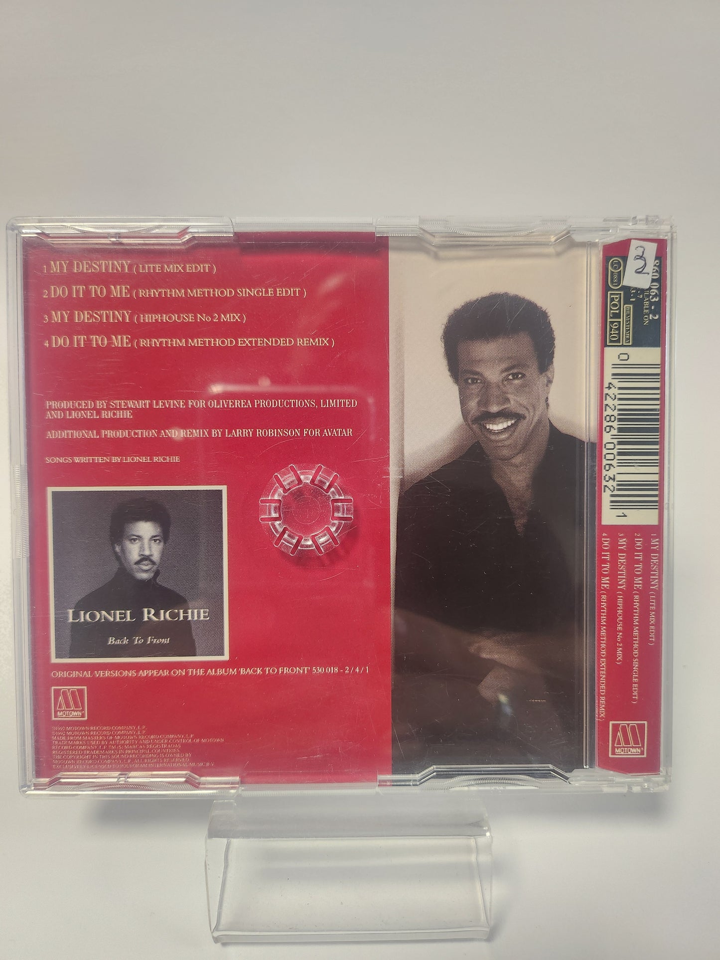 Lionel Richie: My Destiny CD Single
