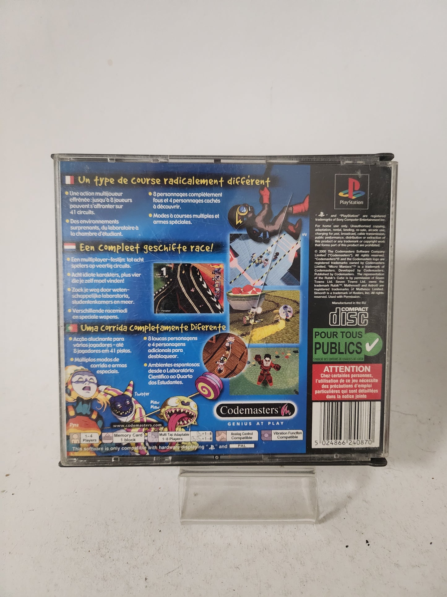 Micro Maniacs (No Book) PlayStation 1