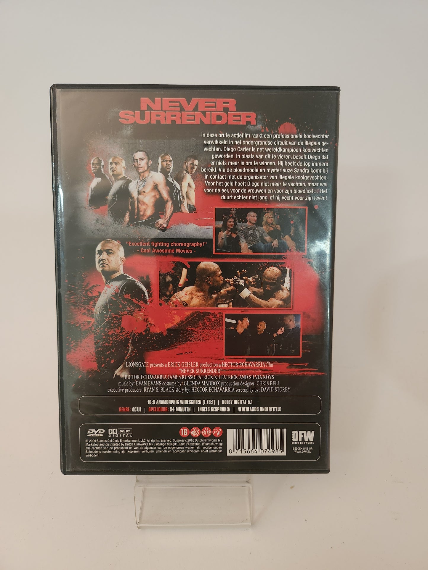 Never Surrender Dvd