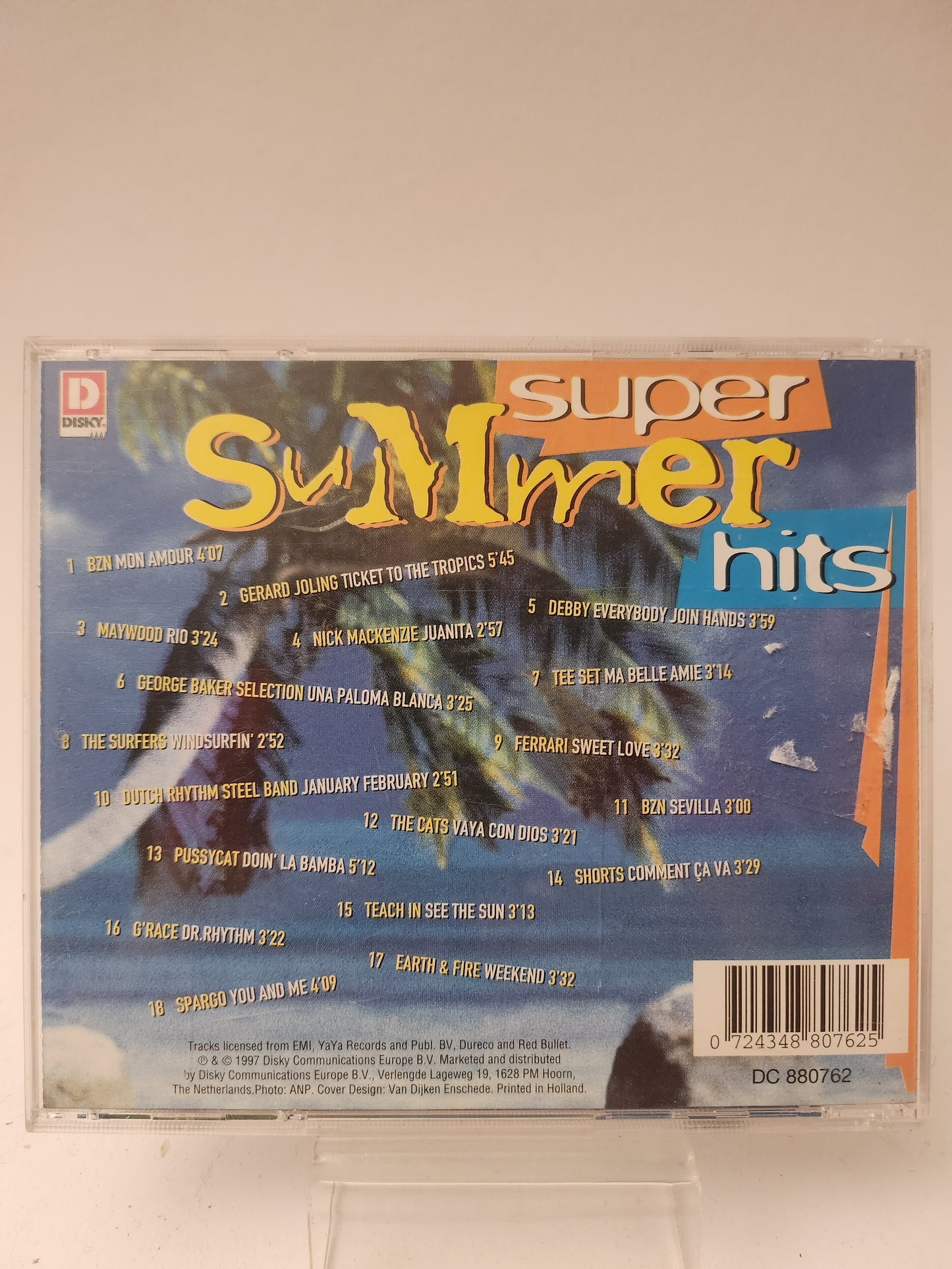 Super Summer Hits CD
