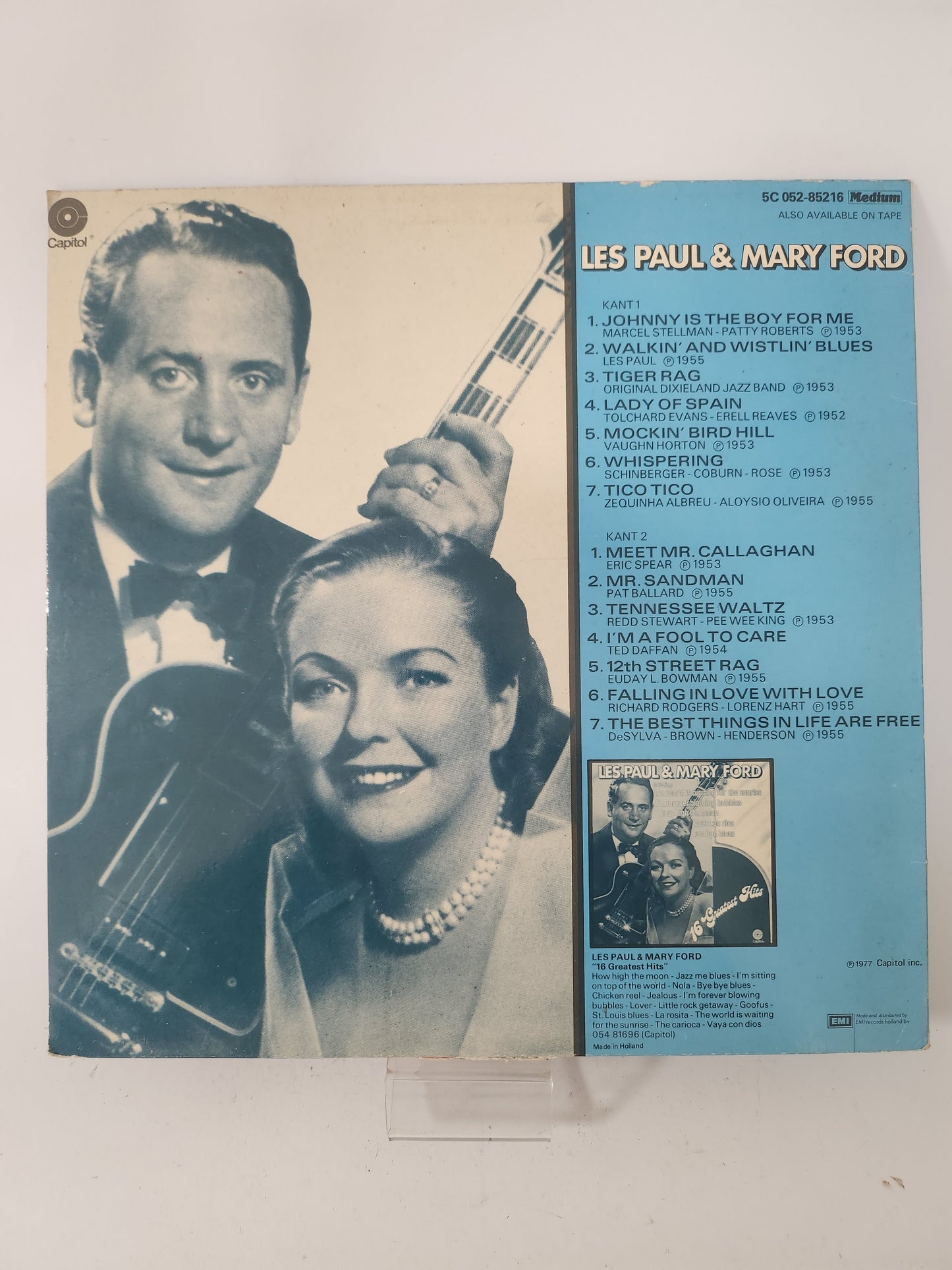 Johnny is the Boy for me: Les Paul & Mary Ford LP Vinyl