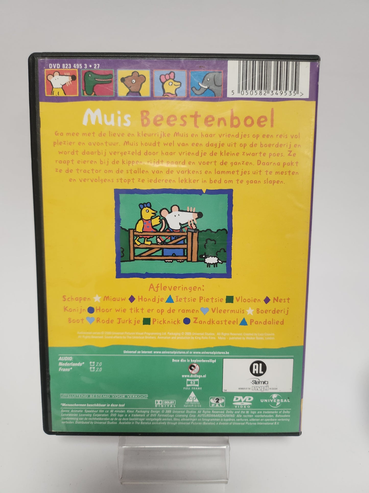 Muis Beestenboel DVD Kids