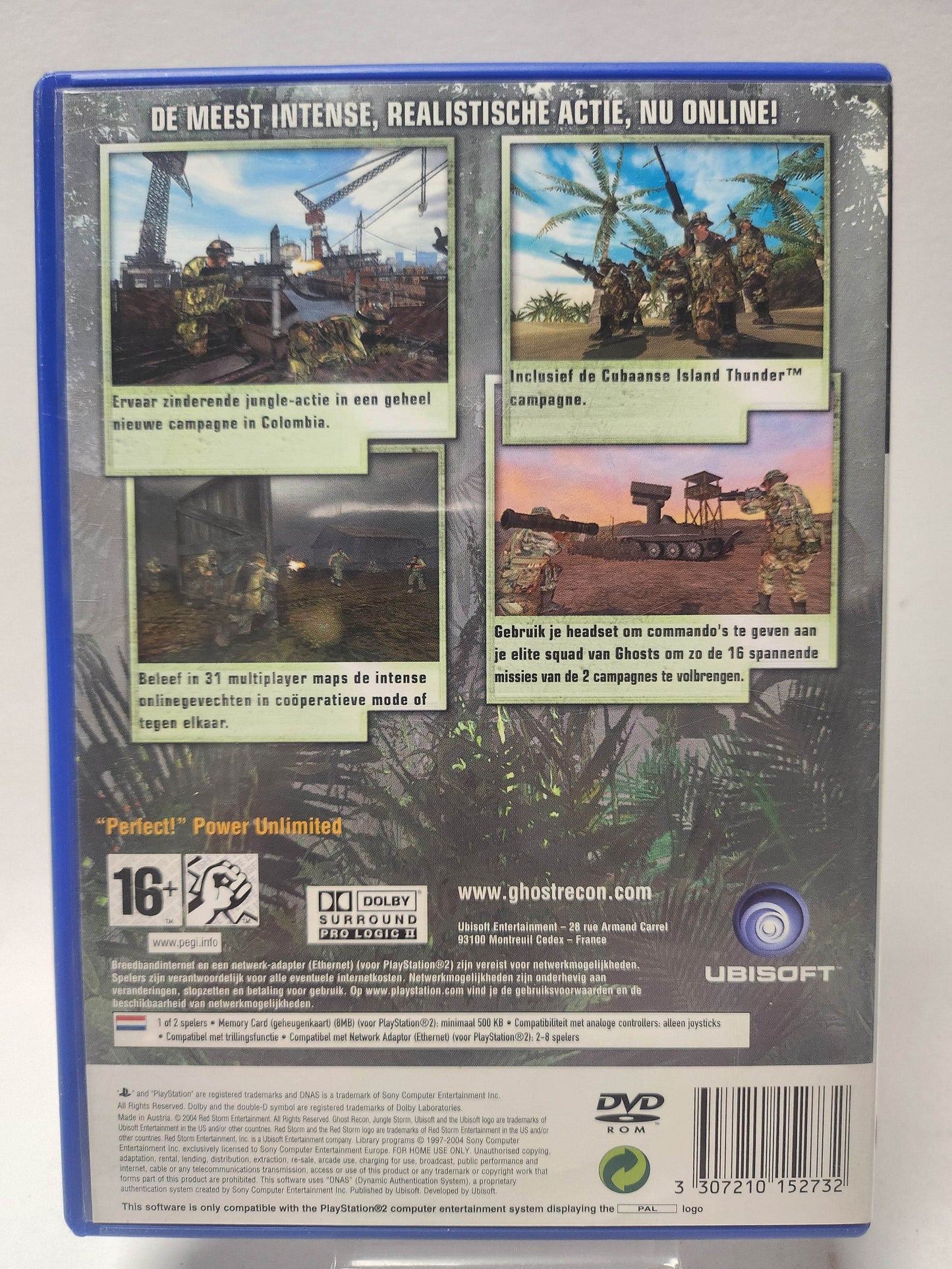 Tom Clancy's Ghost Recon Jungle Storm (No Book) PlayStation 2 - Feniks Gameshop