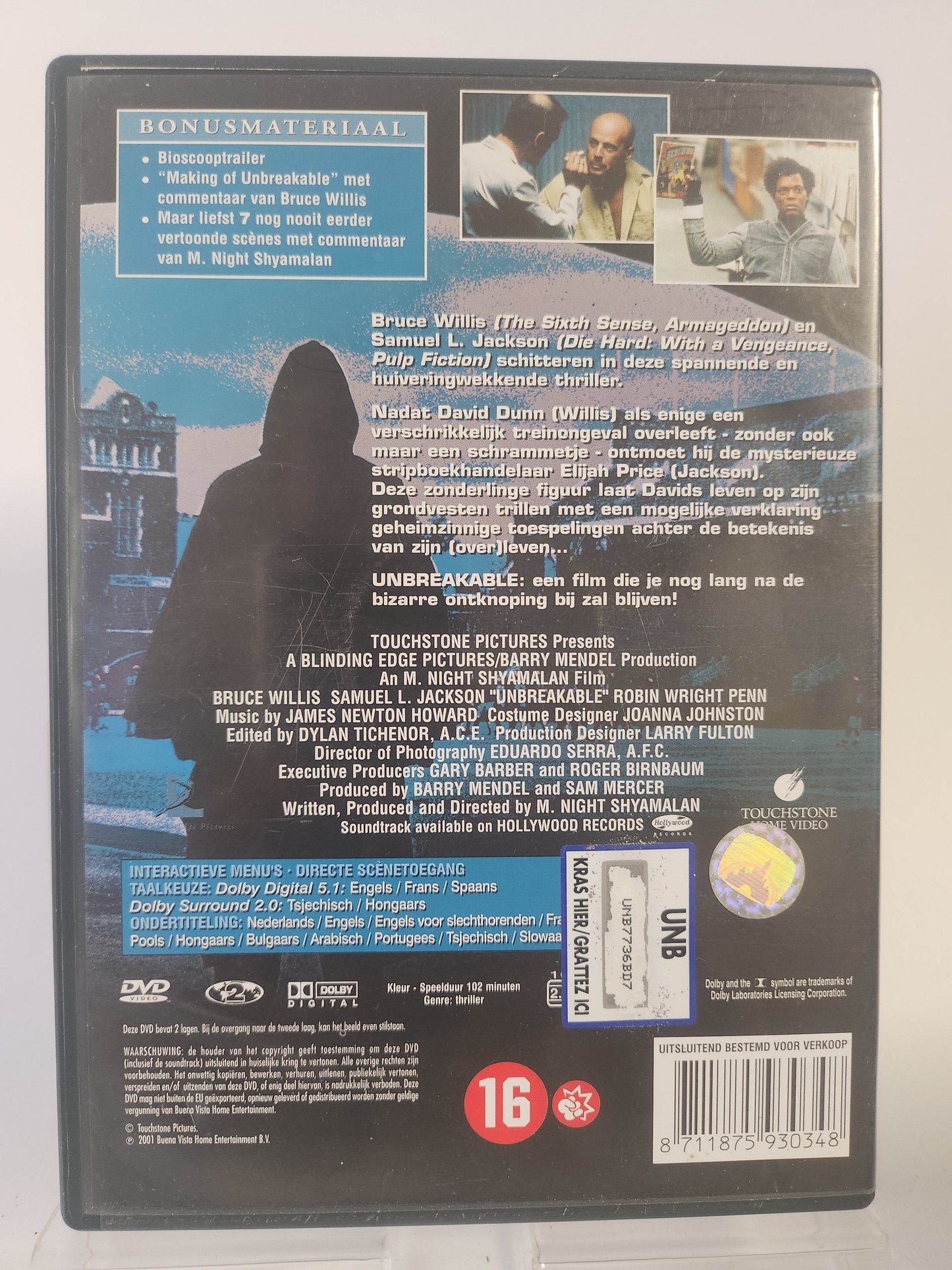 Unbreakable DVD - Feniks Gameshop