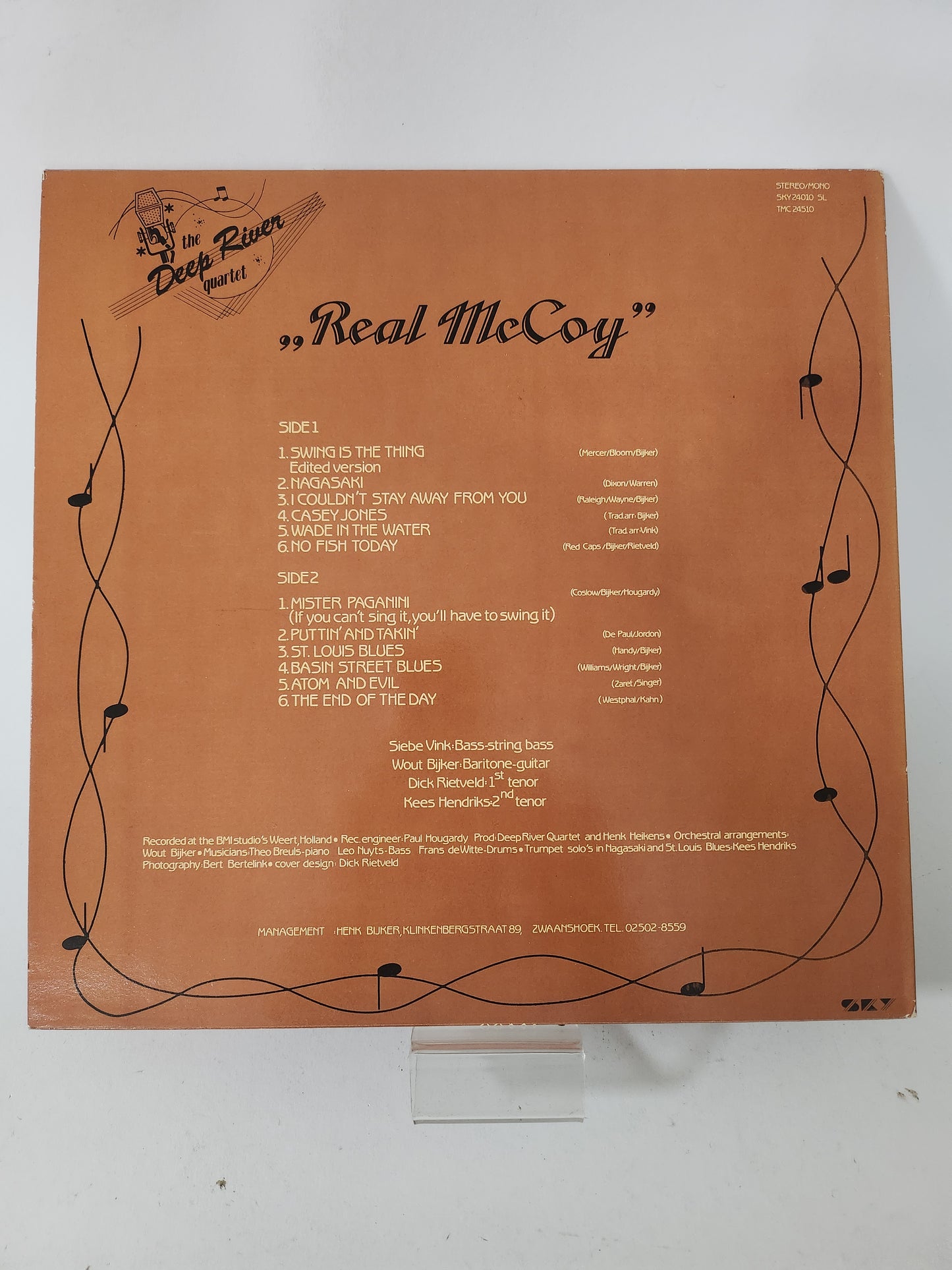 Real McCoy: The Deep River Quartet LP Vinyl