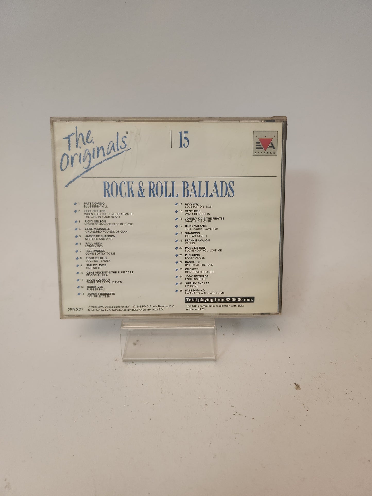 Originals Rock & Roll Ballads Volume 15 CD
