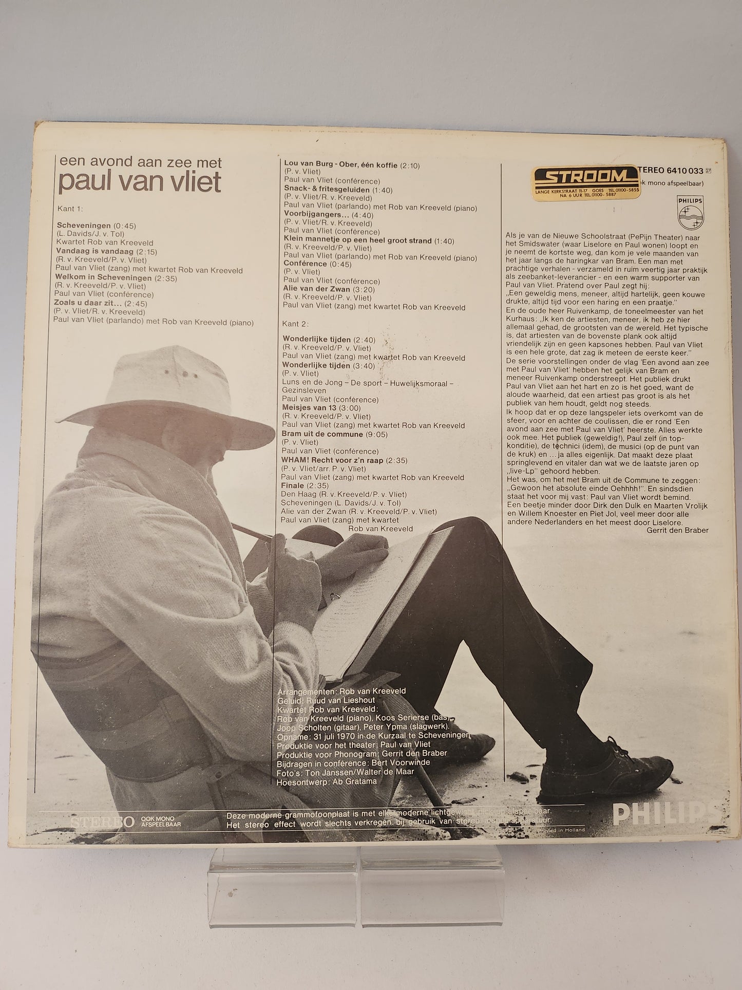 Avond aan Zee met Paul van Vliet LP Vinyl