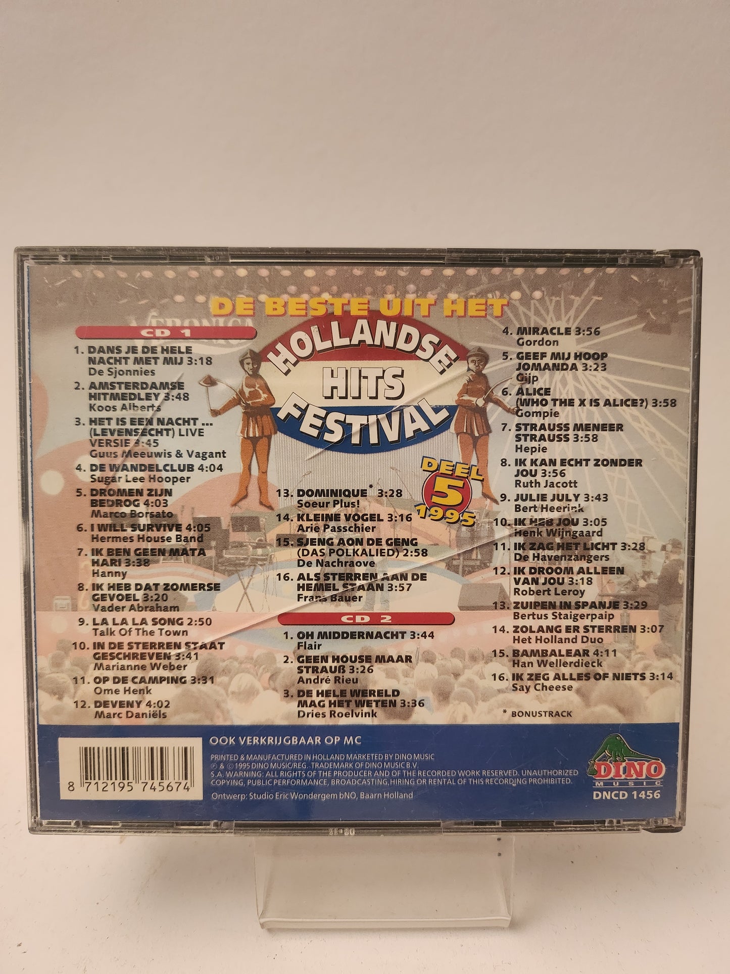 De Beste uit het Hollandse Hits Festival 1995 Deel 5 CD