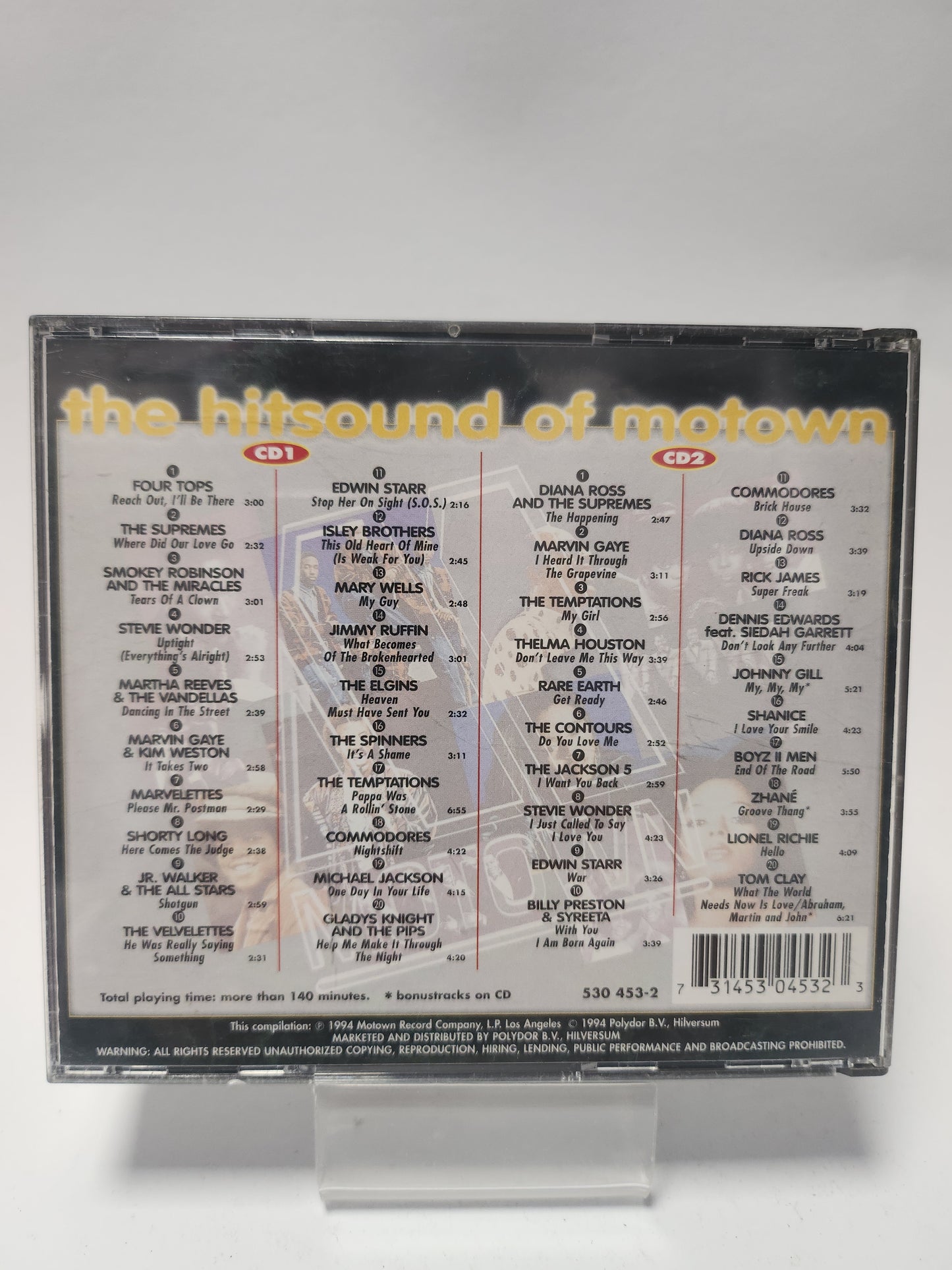 Hitsound of Motown Dubbel CD