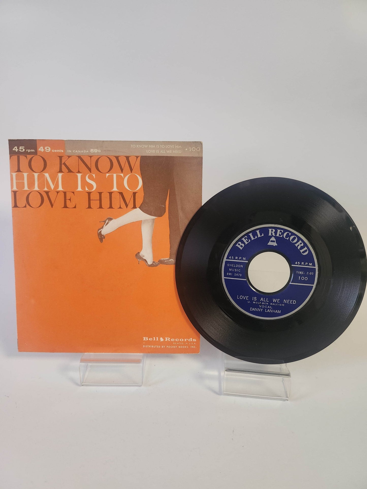 Bell Records No 100: Love is All we Need Single Vinyl - Feniks Gameshop