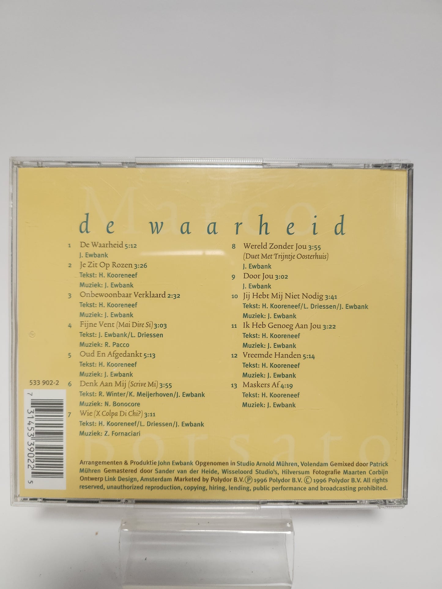 Marco Borsato: de Waarheid CD