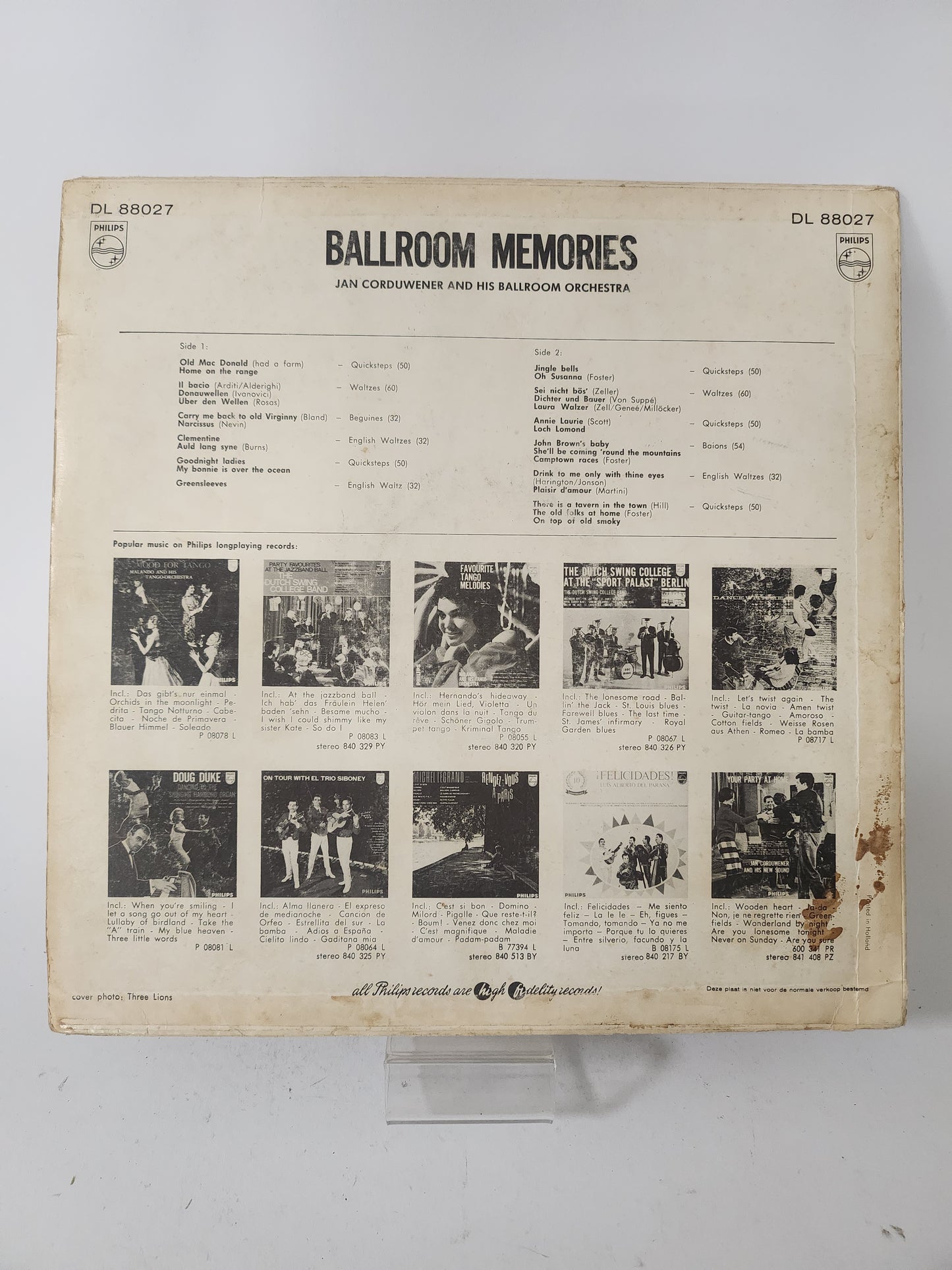 Ballroom Memories LP Vinyl