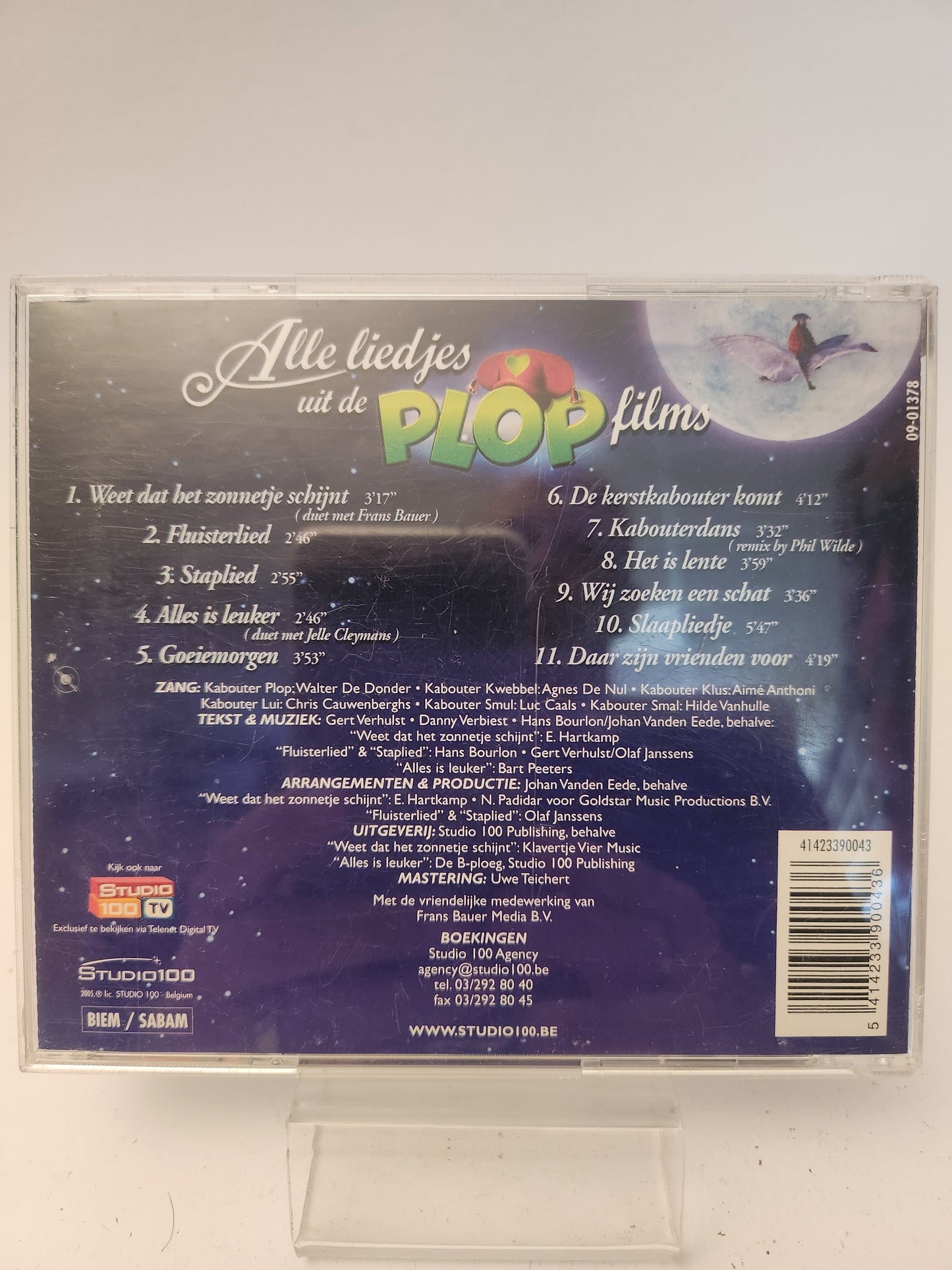 Alle Liedjes uit de Plop Films CD