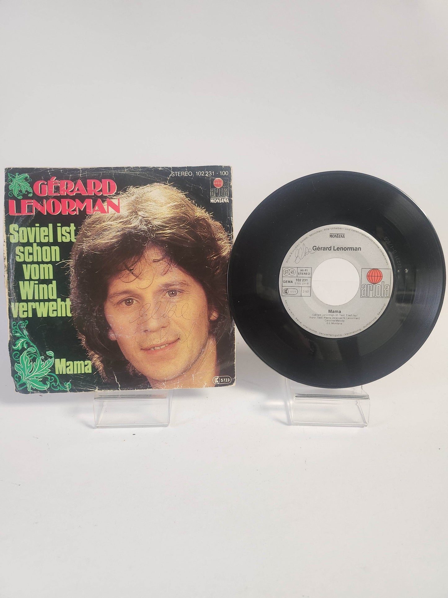 Gérard Lenorman Soviel ist Schon vom Wind verweht Single Vinyl - Feniks Gameshop