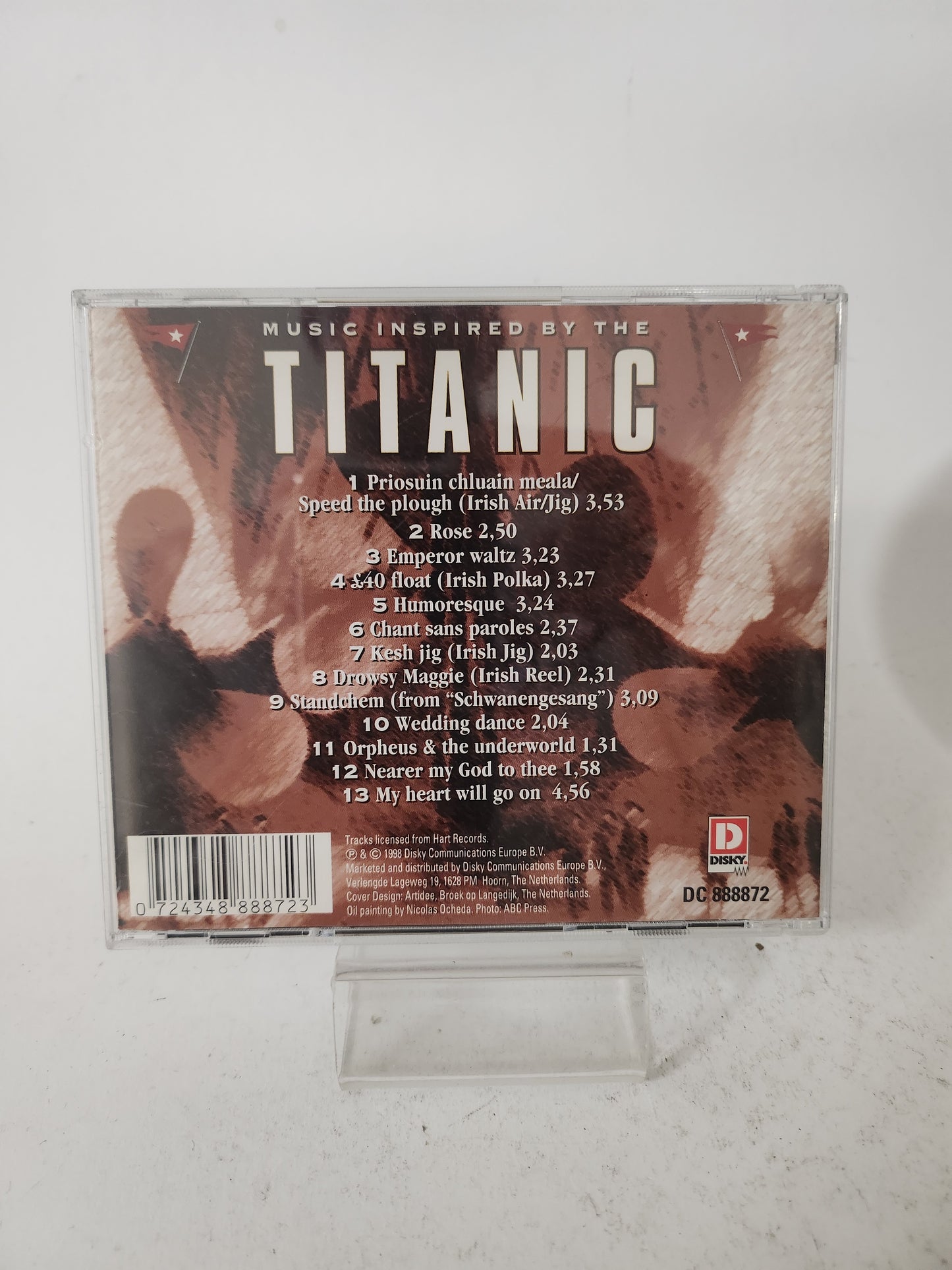 Music inspired by Titanic CD