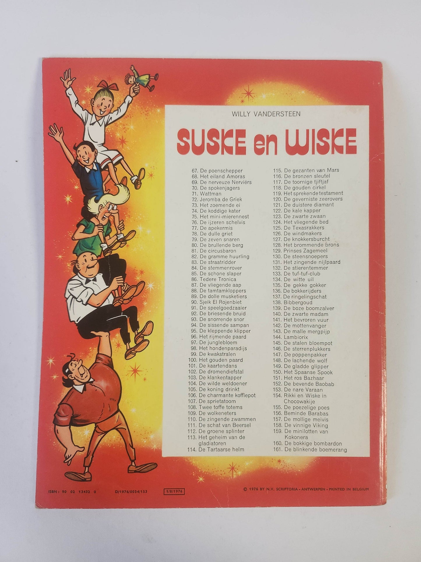 161: de Blinkende Boemerang Suske en Wiske - Feniks Gameshop