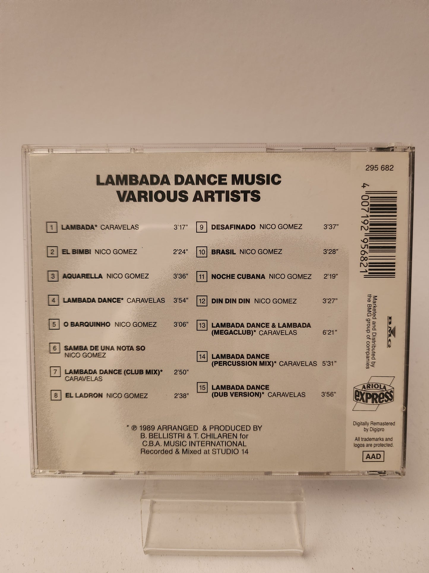 Lambada Dance Music CD