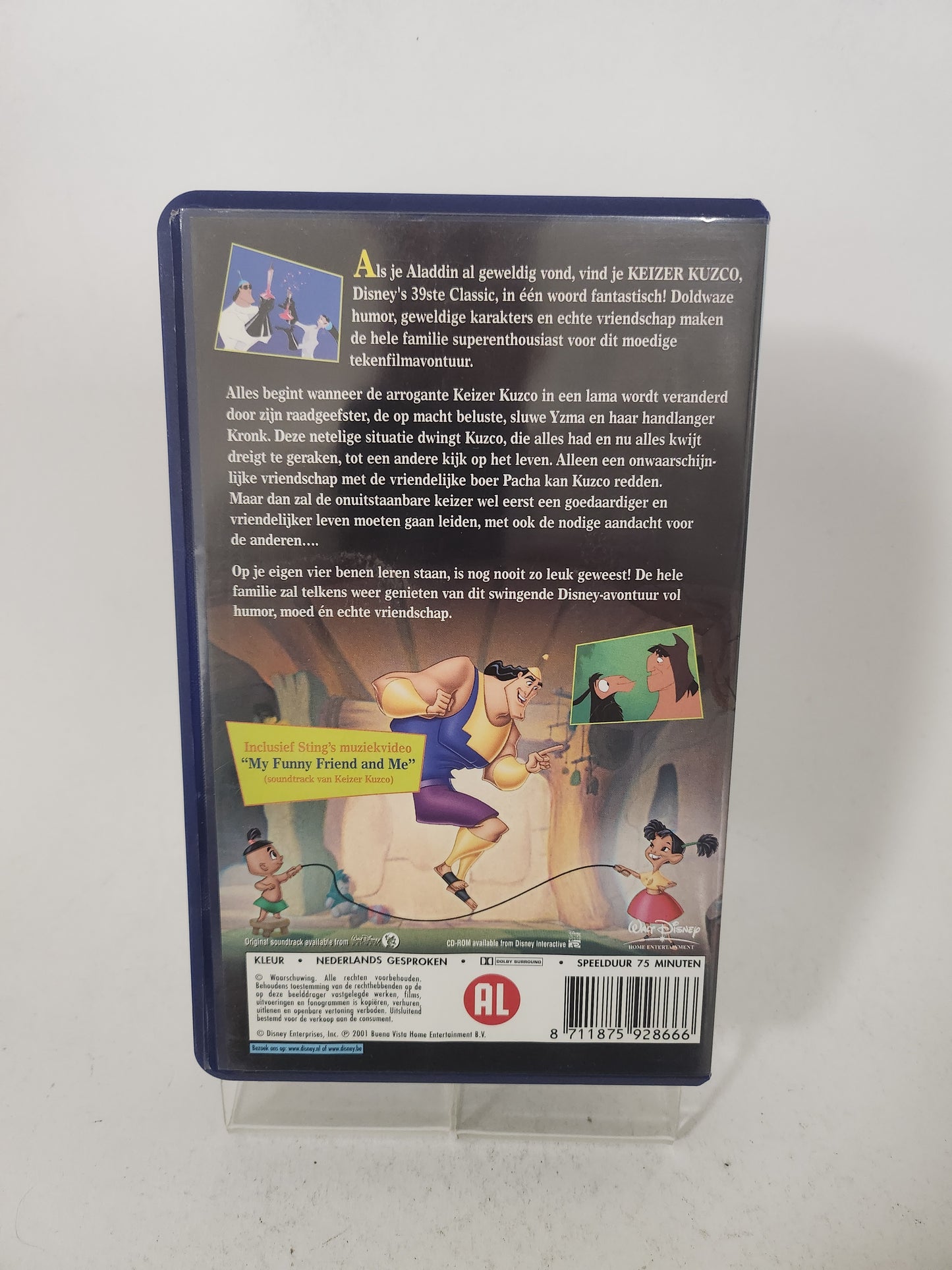 Keizer Kuzco VHS Kids