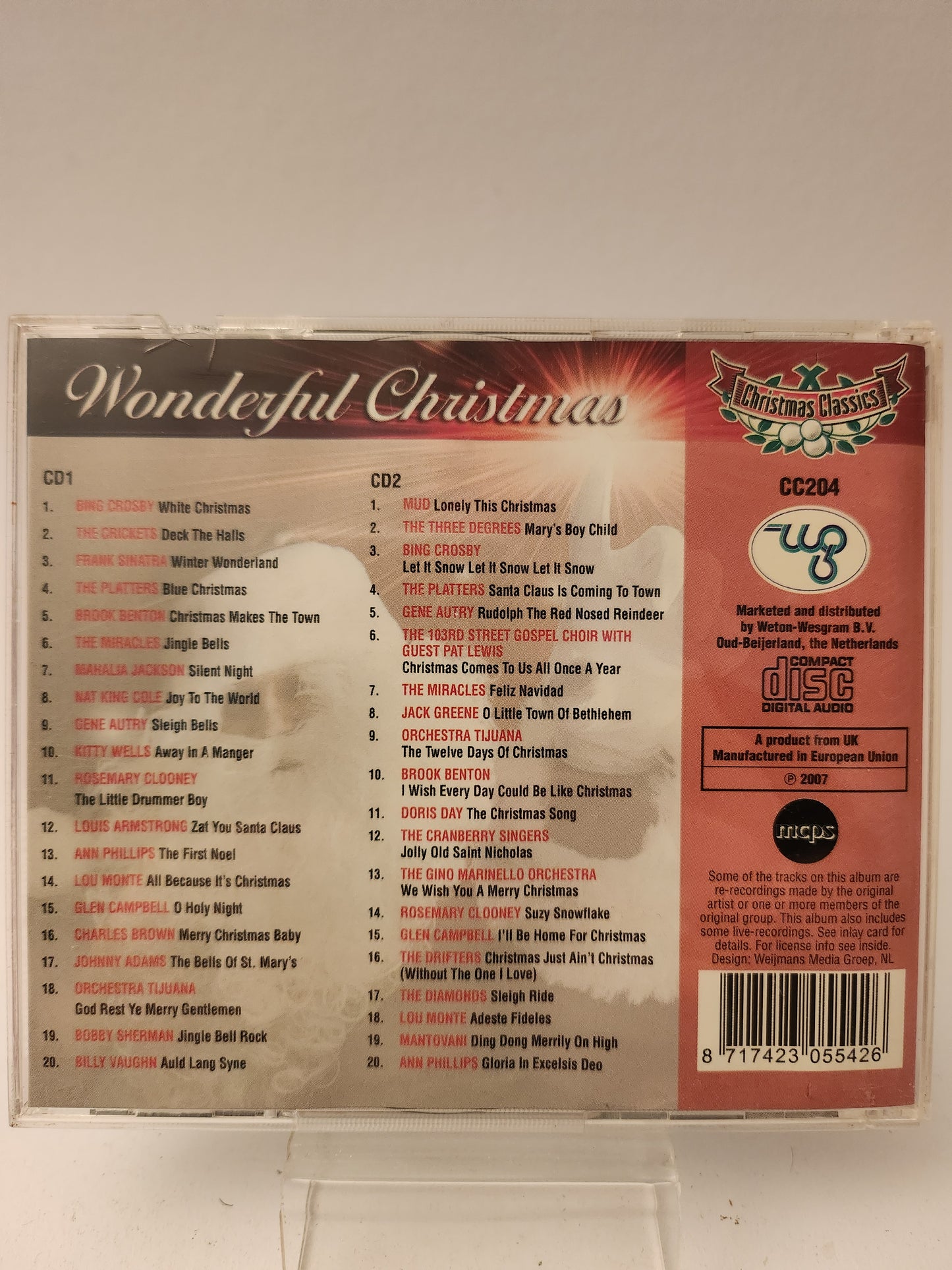 Wonderfull Christmas CD