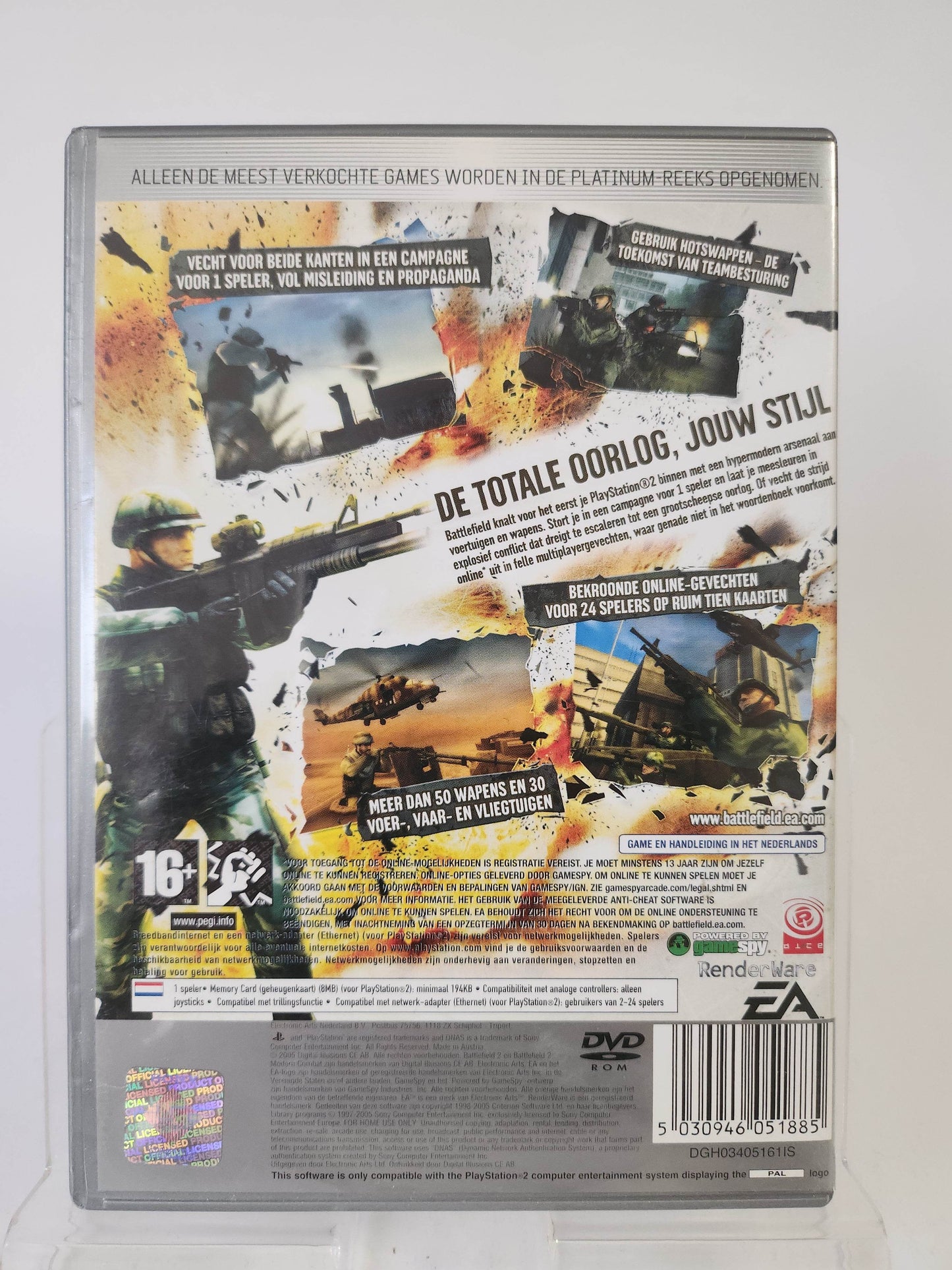 Battlefield 2 Modern Combat Platinum Playstation 2 - Feniks Gameshop