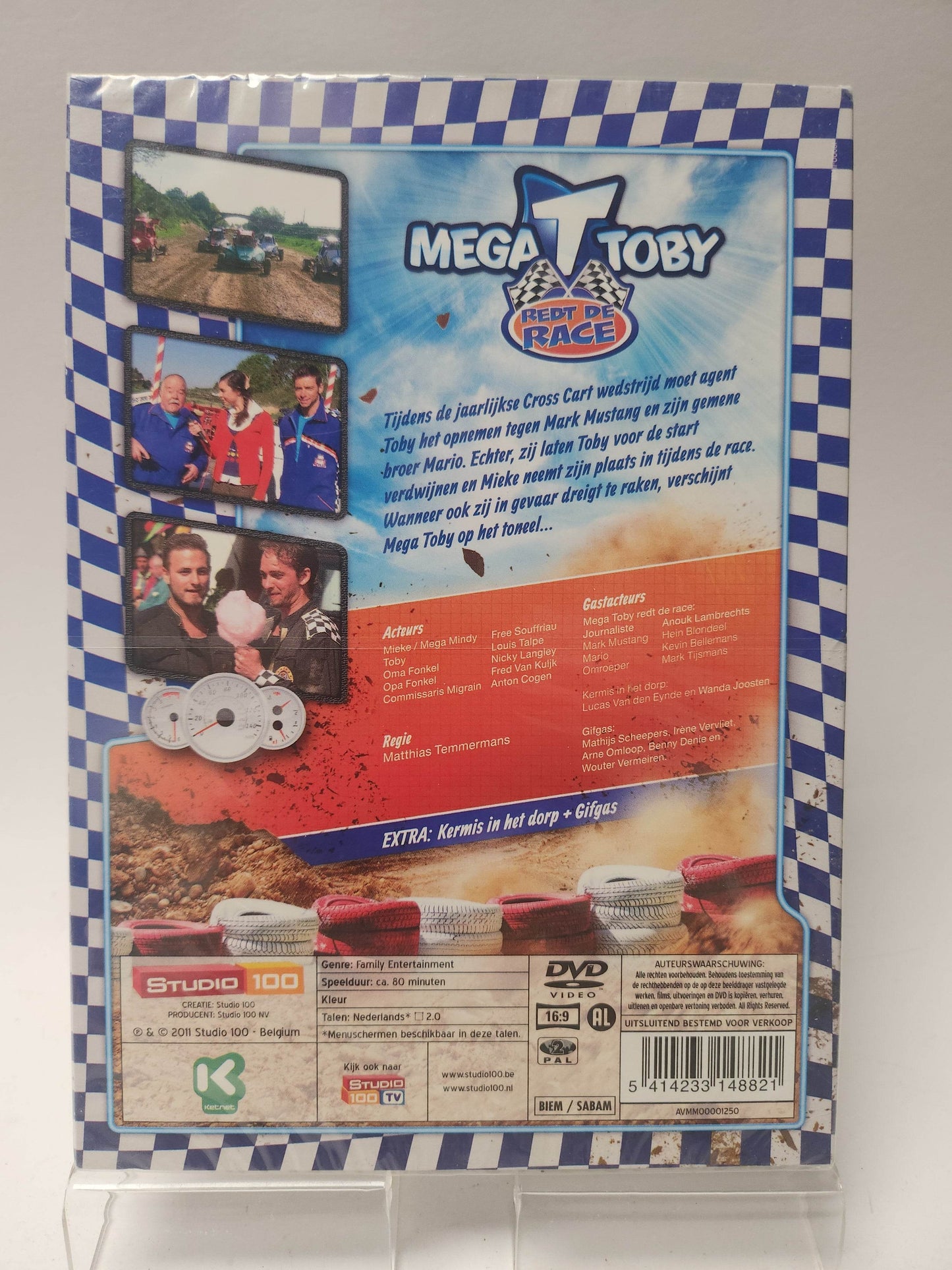 Mega T Toby Redt de Race geseald DVD - Feniks Gameshop