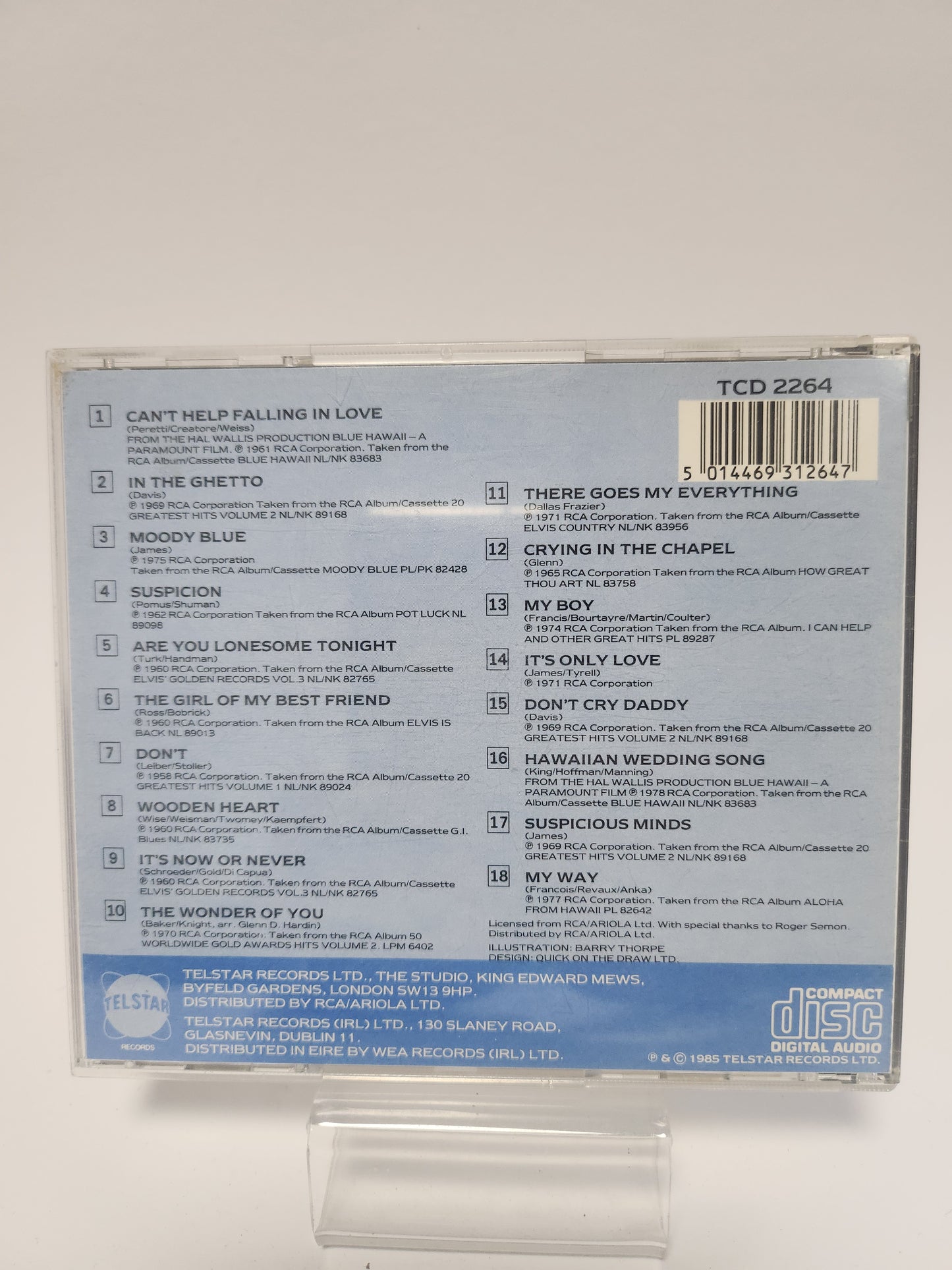 Elvis Ballads: 18 Classic Love Songs CD