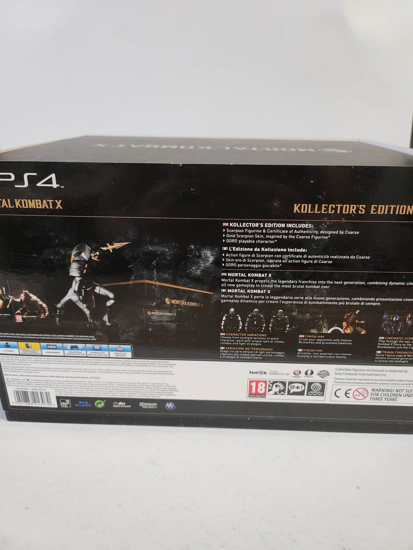 Mortal Kombat X Kollector's Edition Playstation 4 - Feniks Gameshop