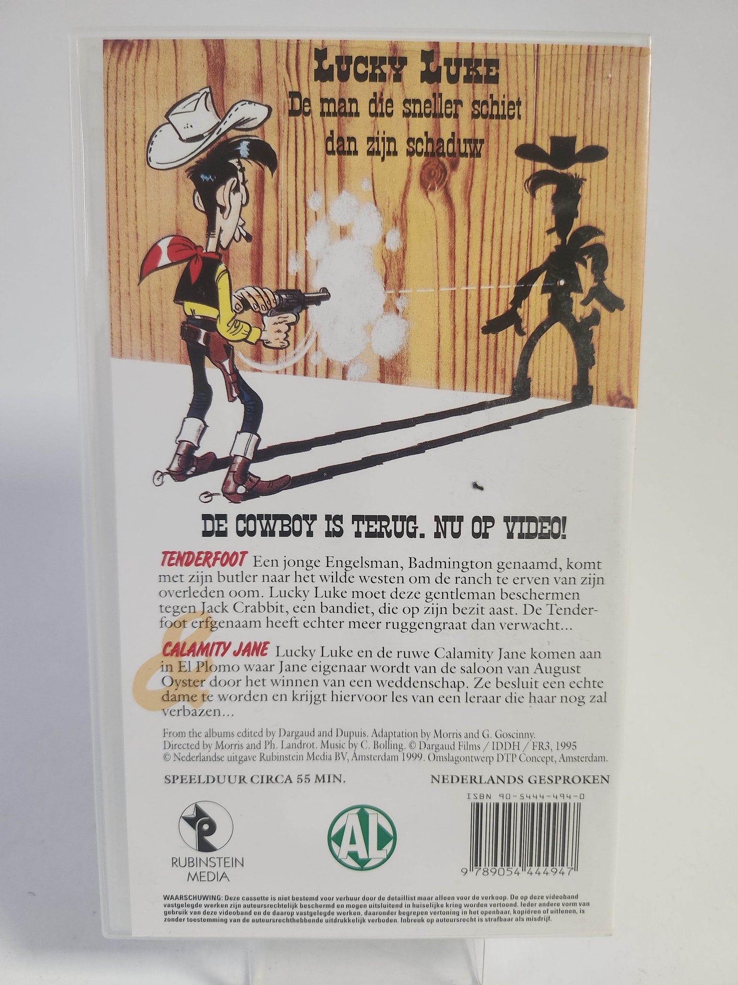 Lucky Luke: Tenderfoot & Calamity Jane geseald VHS Kids - Feniks Gameshop