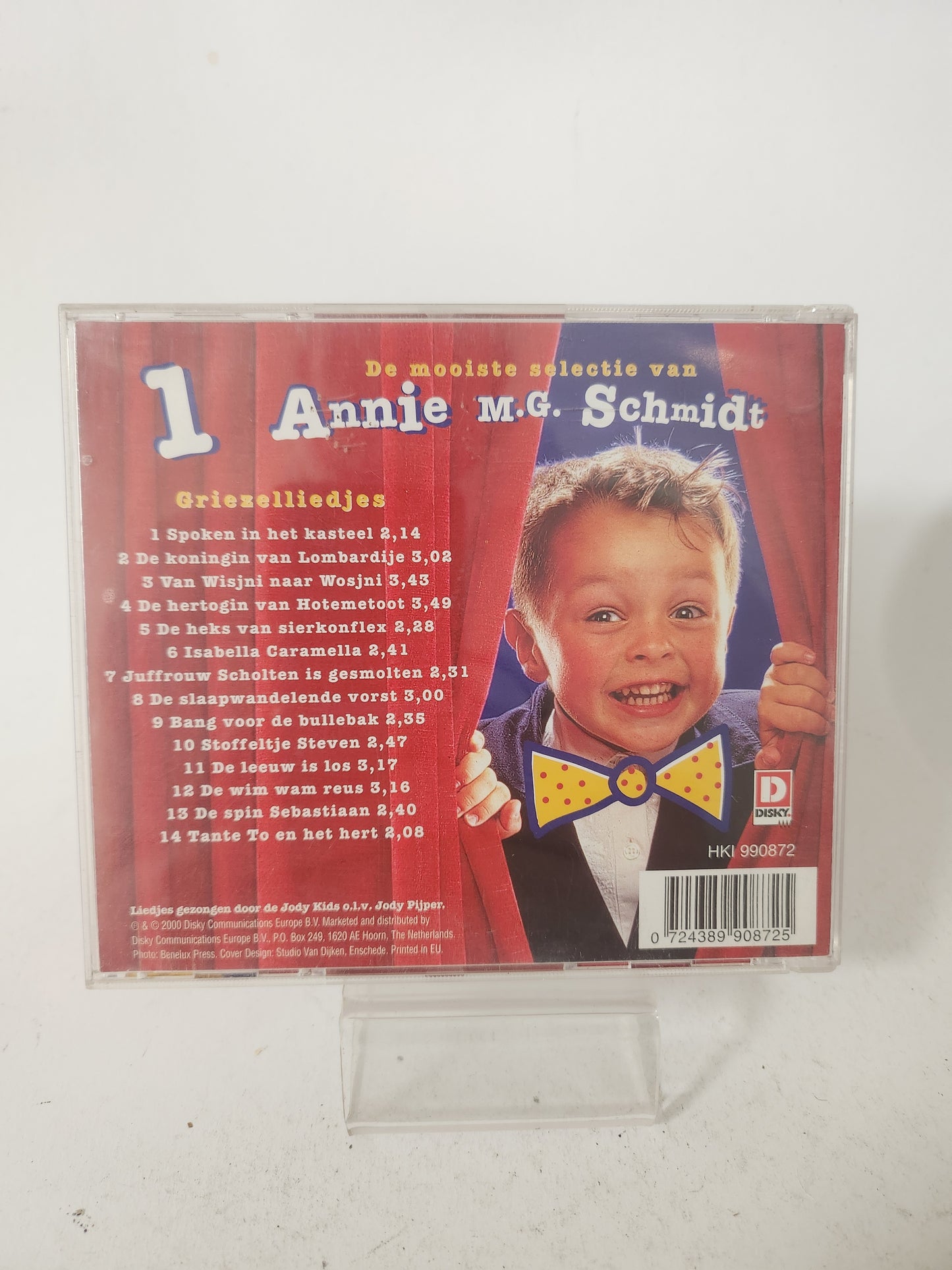Annie MG Schmidt: Griezelliedjes Deel 1 CD