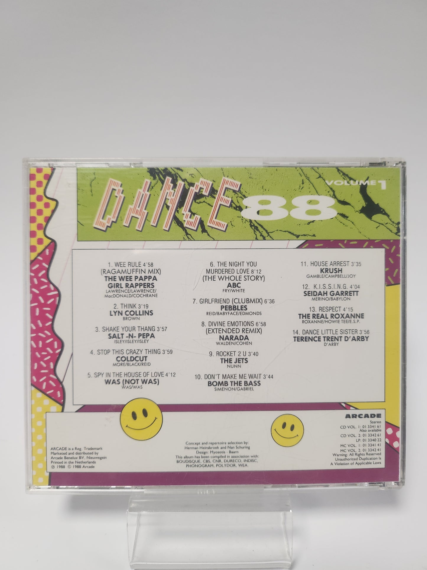 Dance '88 Volume 1 CD