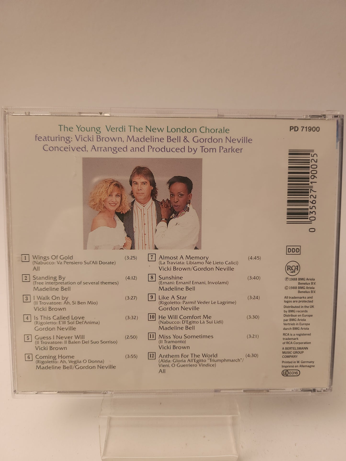 The Young Verdi CD