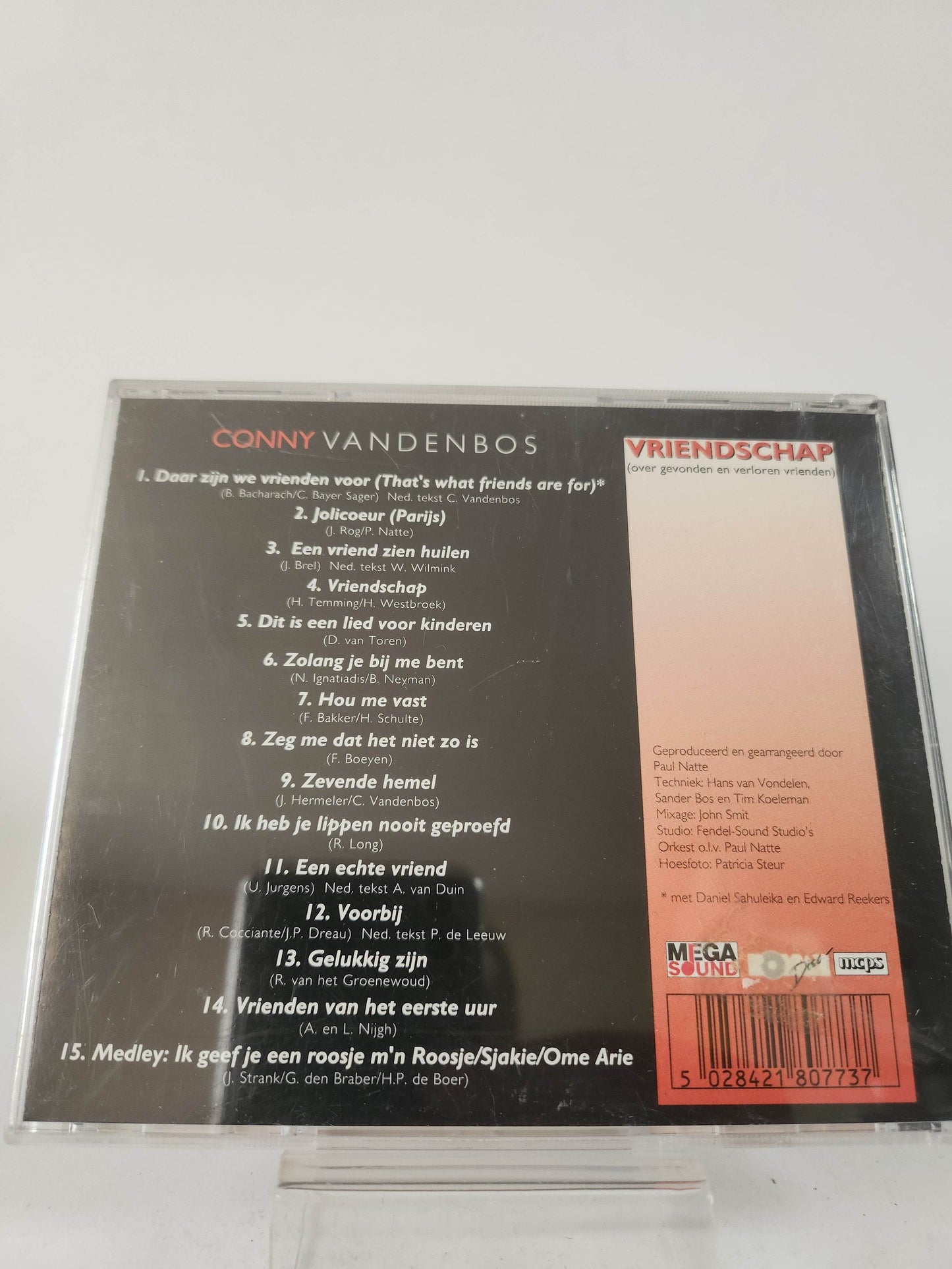Conny VandenBos: Vriendschap CD - Feniks Gameshop