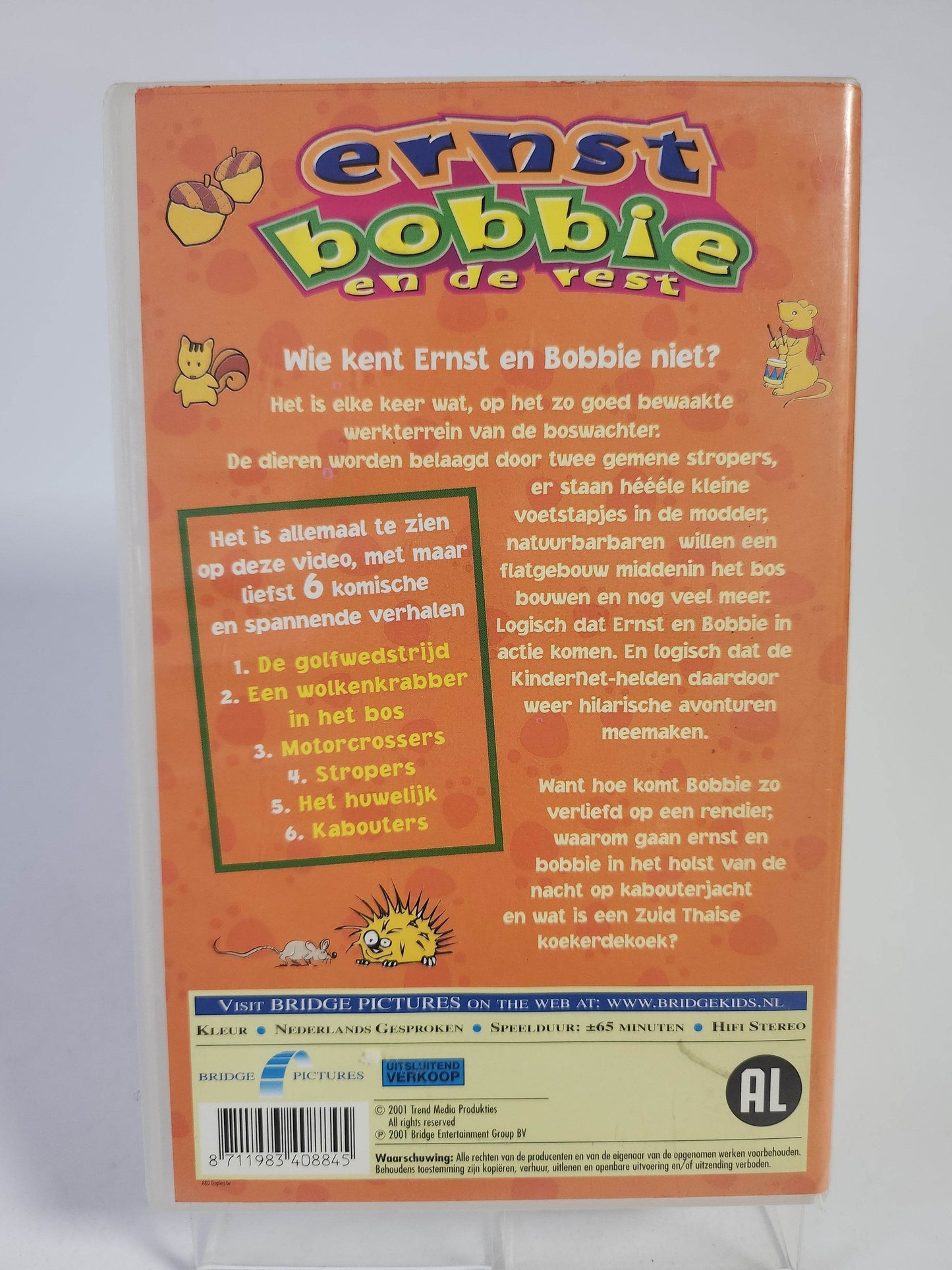 Ernst, Bobbie en de Rest: Avonturen bij de Boswachter Deel 2 VHS Kids - Feniks Gameshop