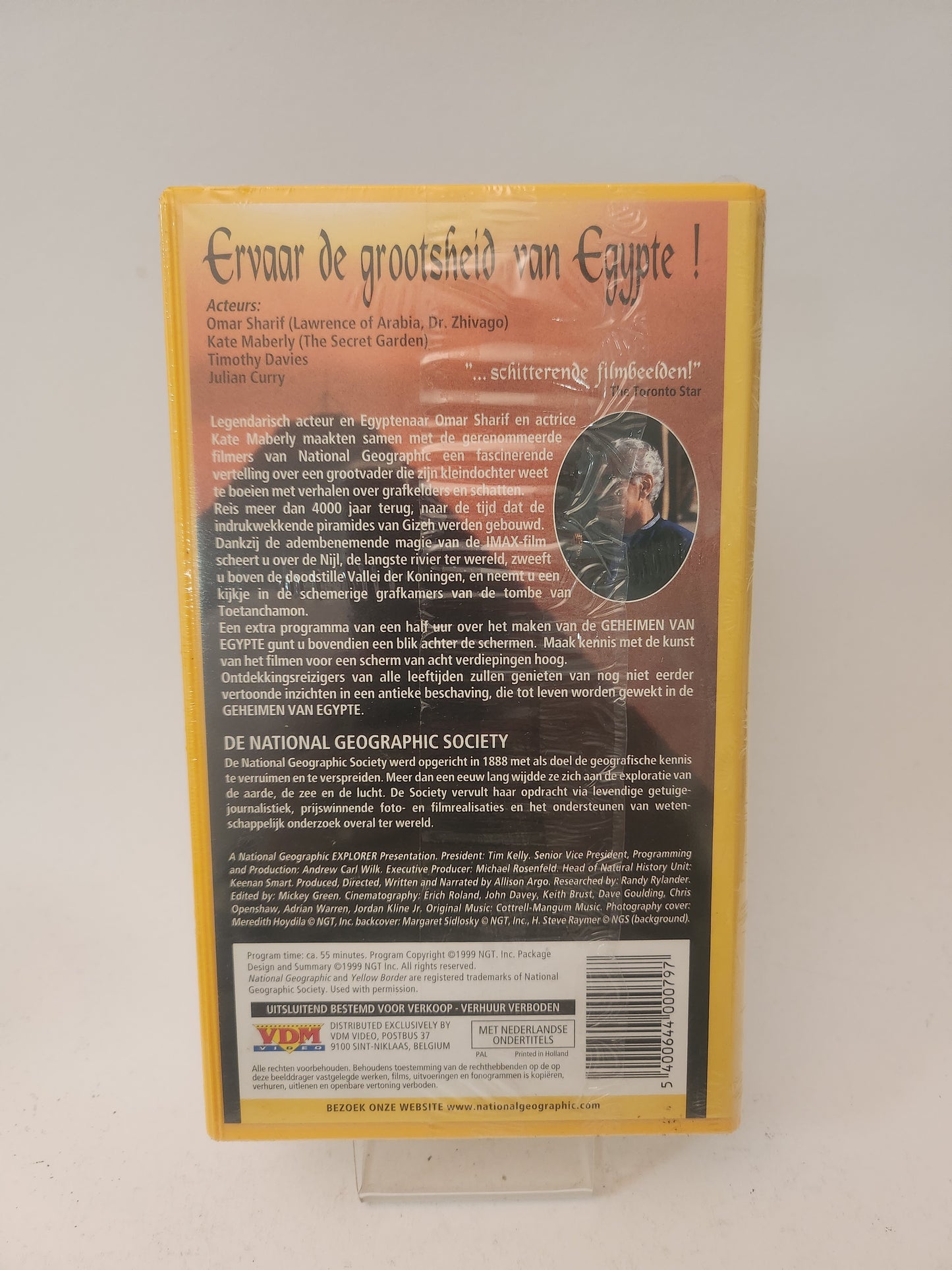 National Geographic Video: de Geheimen van Egypte geseald VHS
