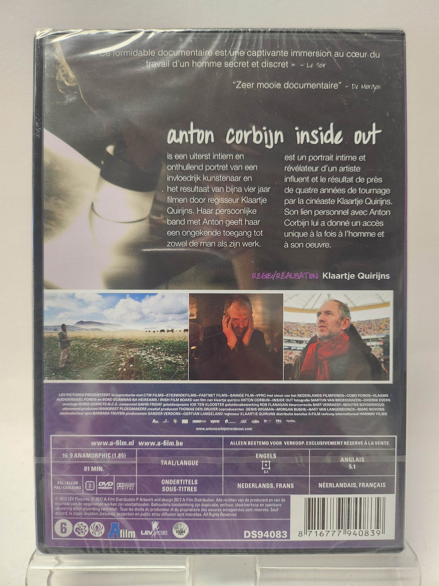 Anton Corbijn Inside Out geseald DVD - Feniks Gameshop