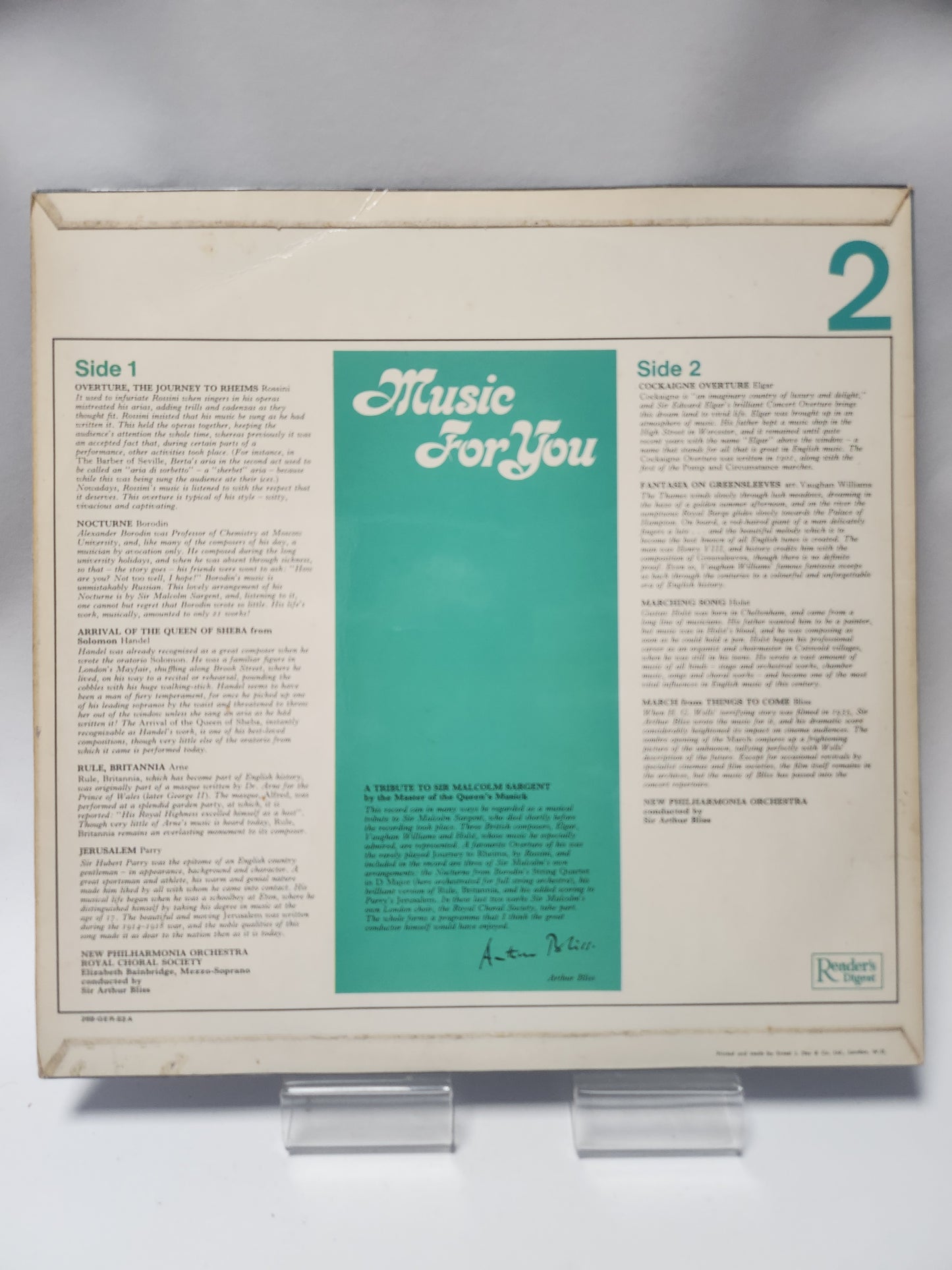Music for You 2 LP Vinyl