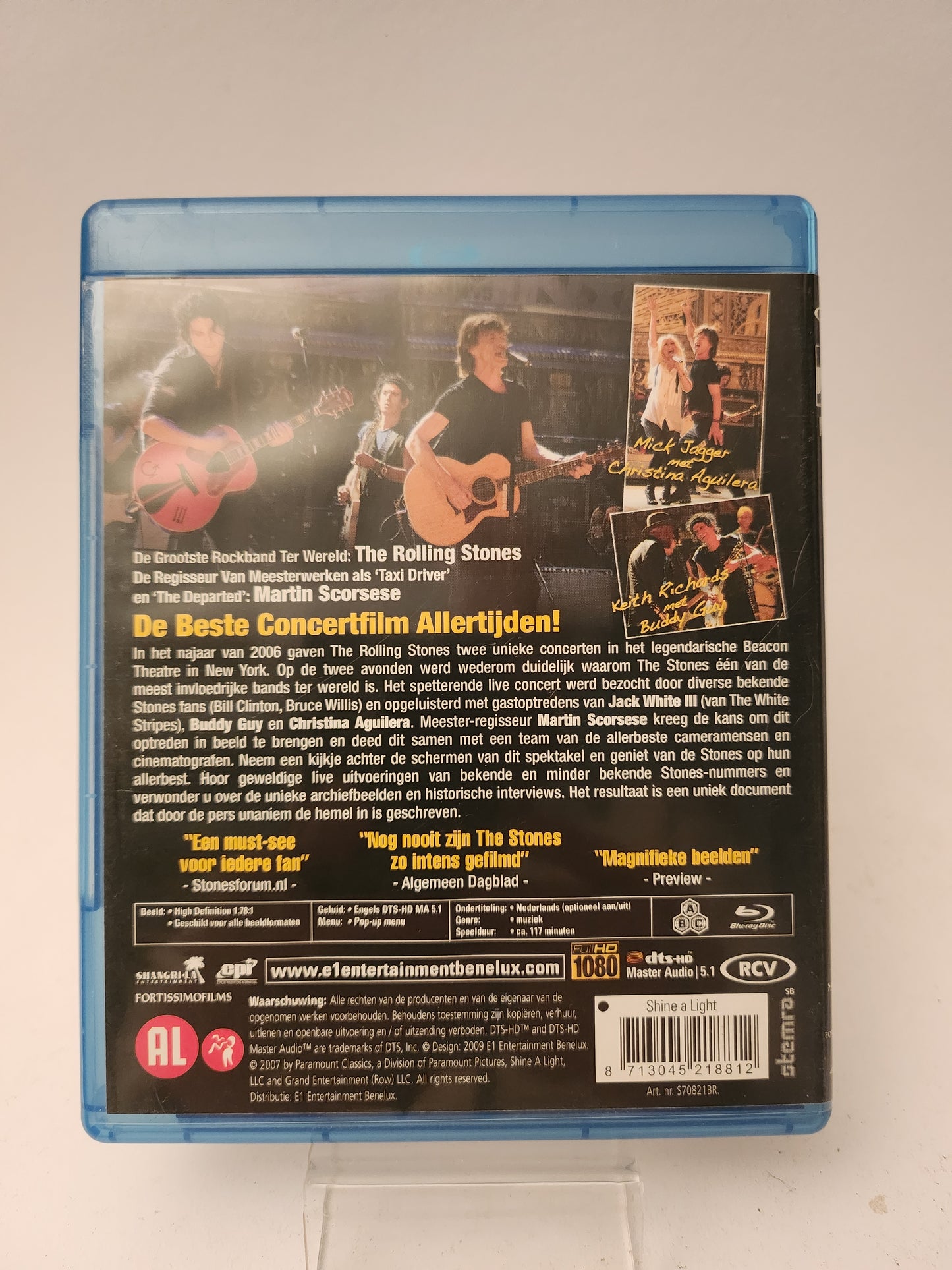 Stones Scorsese: Shine a Light Blu-Ray