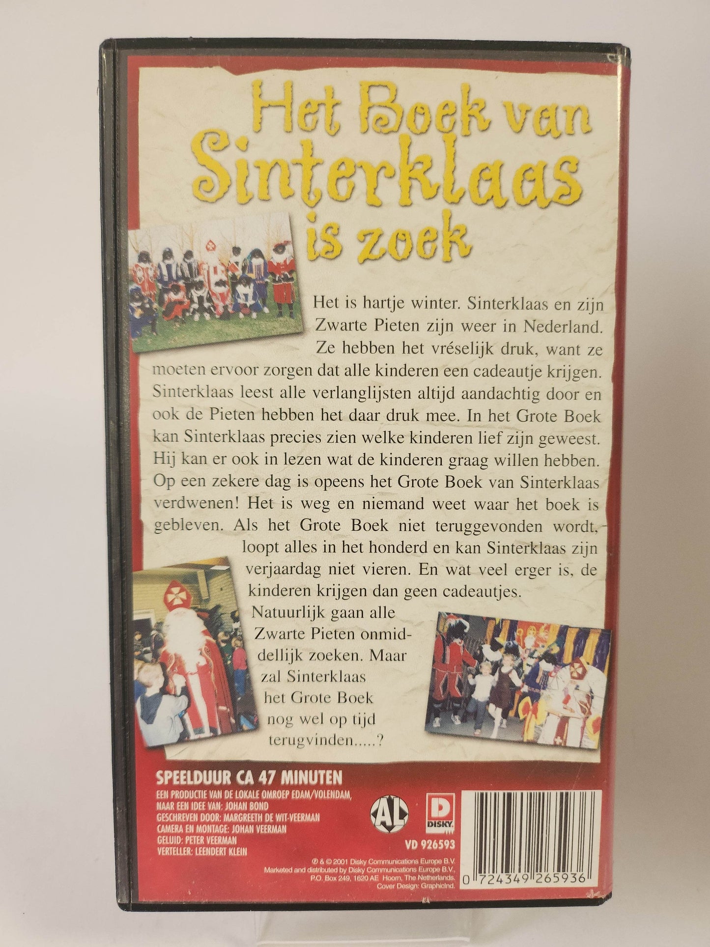 Boek van Sinterklaas is Zoek VHS Kids - Feniks Gameshop