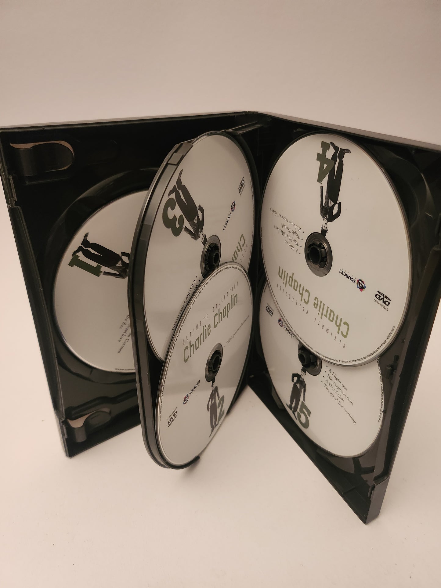 Charlie Chaplin Ultimate Collection: 5 disc Box DVD