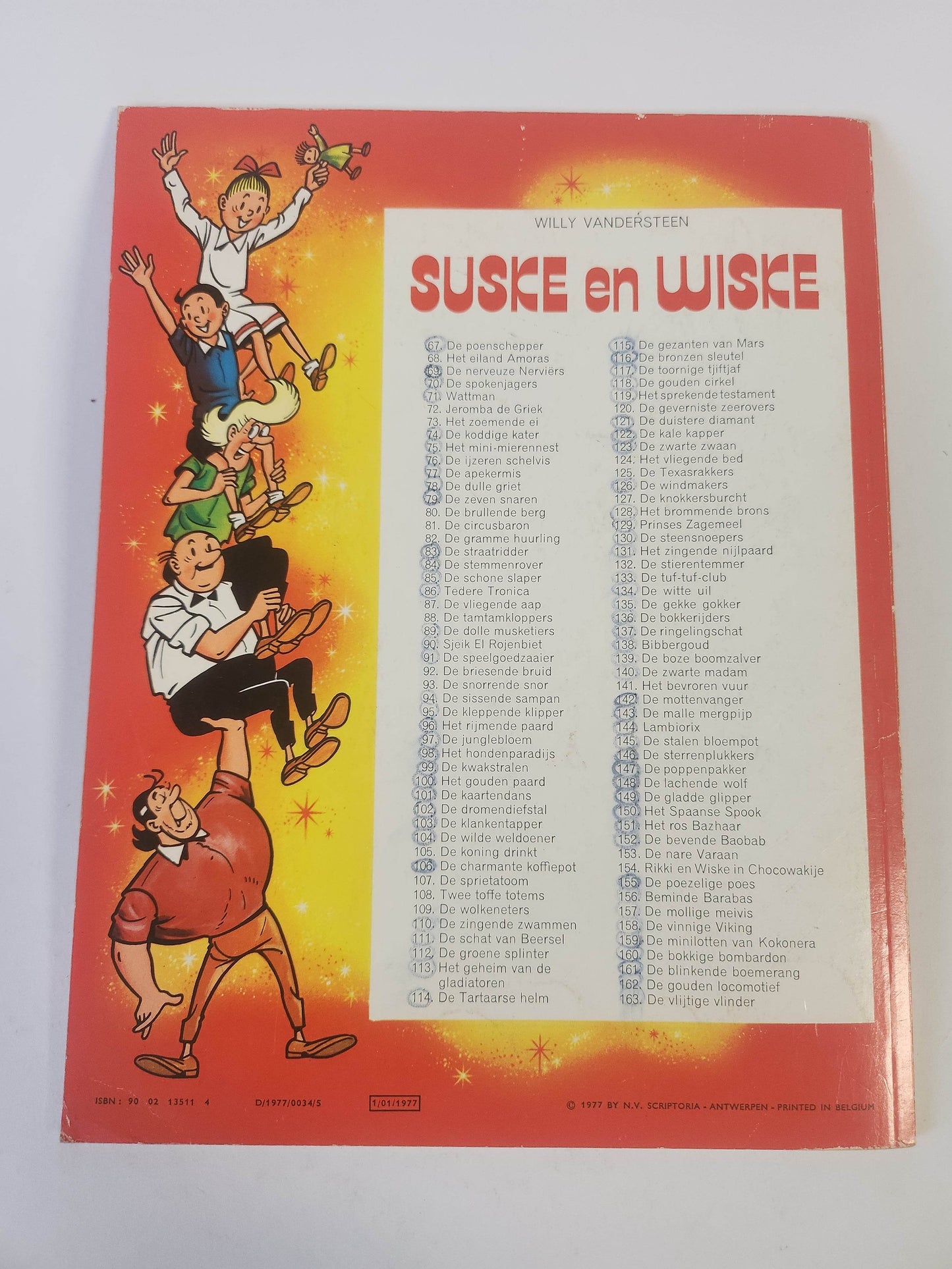 163: de Vlijtige Vlinder Suske en Wiske - Feniks Gameshop