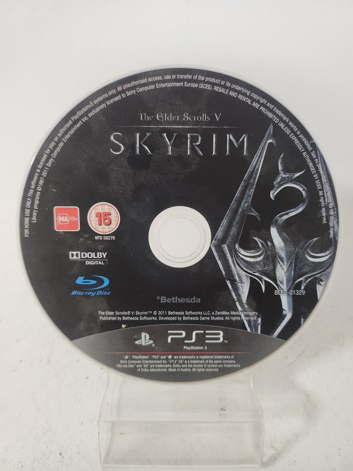 Elder Scrolls V Skyrim (Disc Only) PlayStation 3