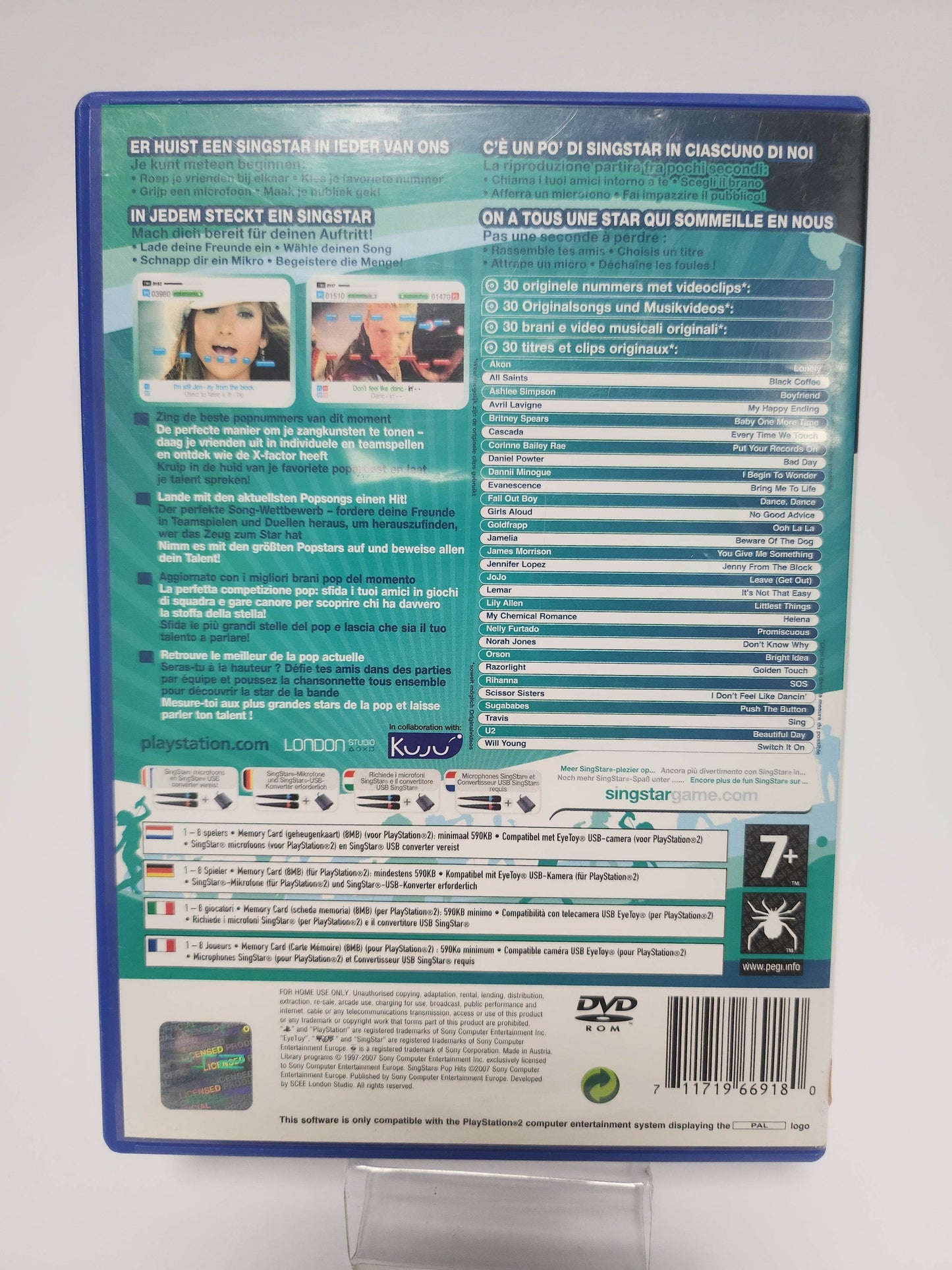 Singstar Pop Hits (No Book) PlayStation 2 - Feniks Gameshop