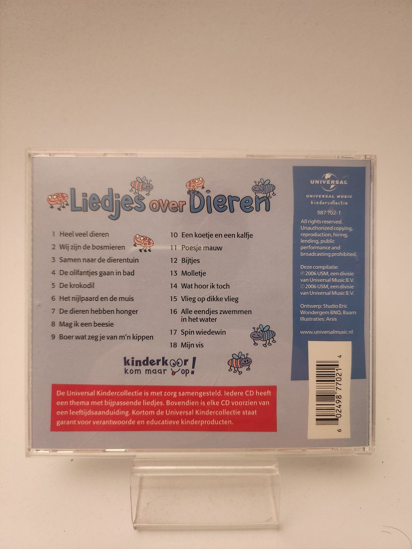 Liedjes over Dieren CD