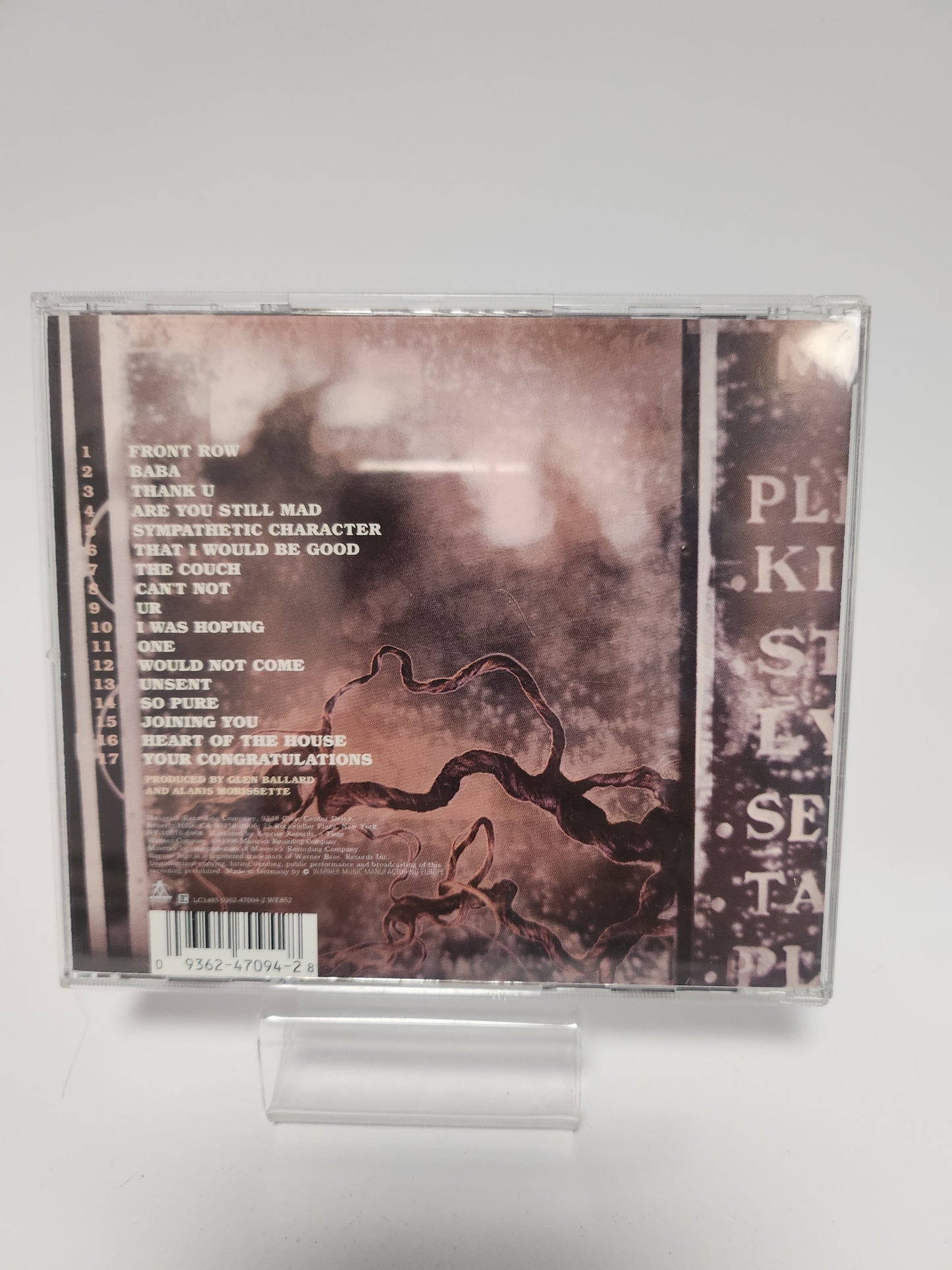 Alanis Morissette: Supposed Former Infatuation Junkie CD