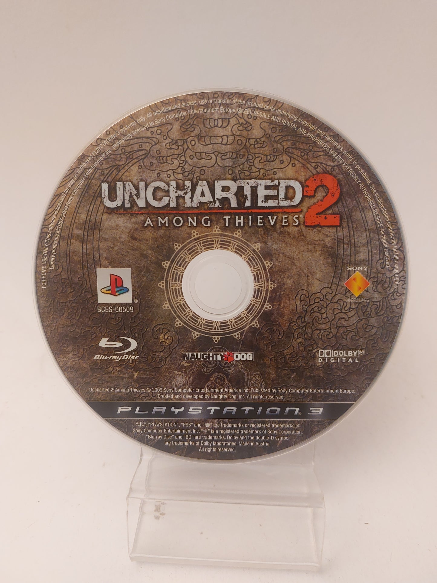 Uncharted 2 Among Thieves (Disc Only) Playstation 3