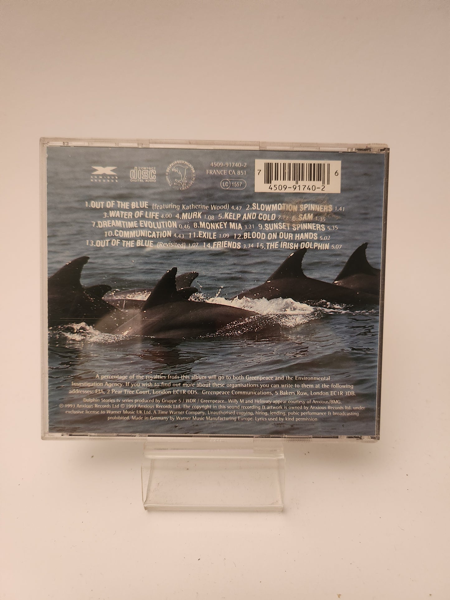 Out of the Blue CD