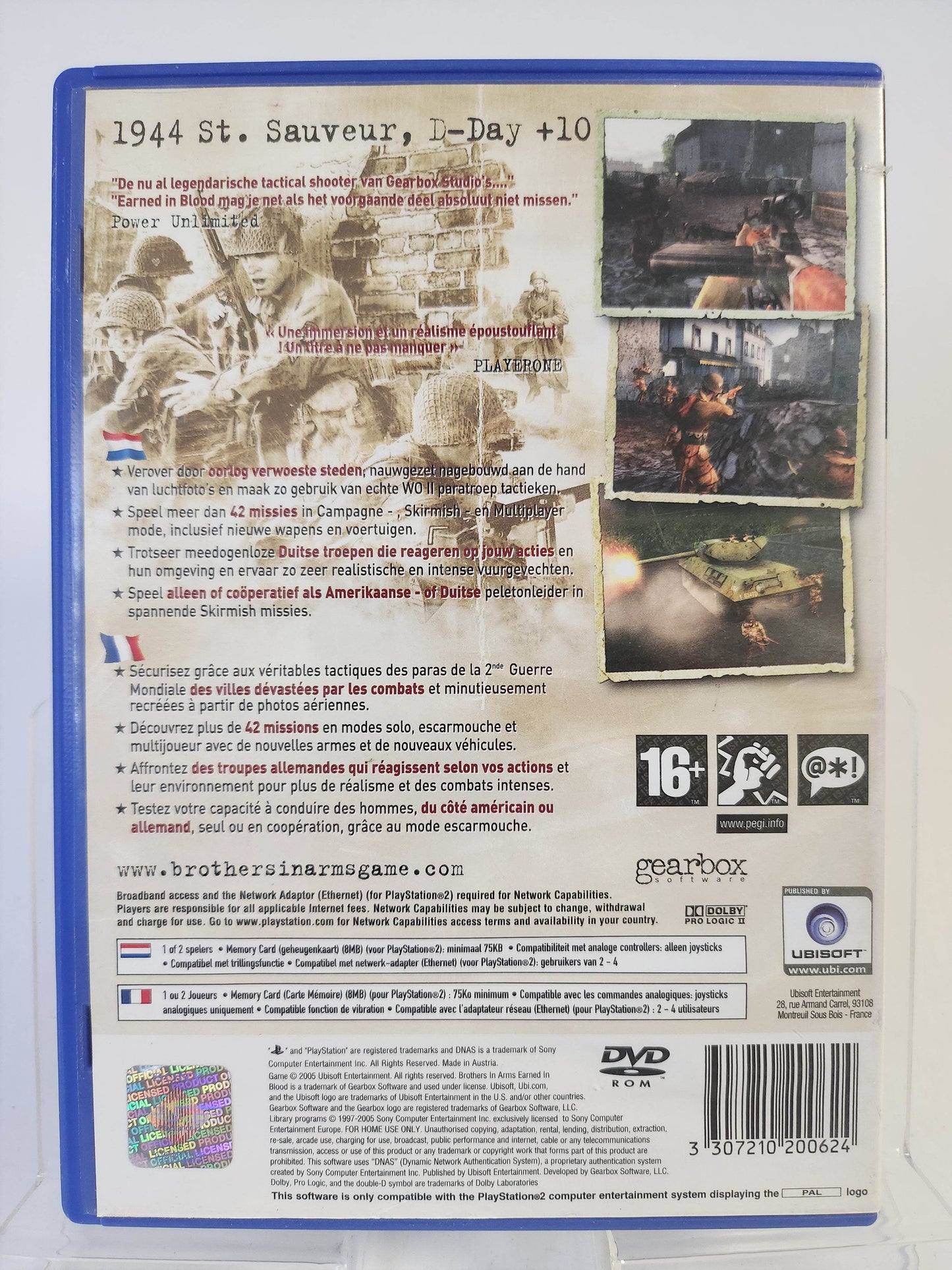 Brothers in Arms Earned in Blood Playstation 2 - Feniks Gameshop