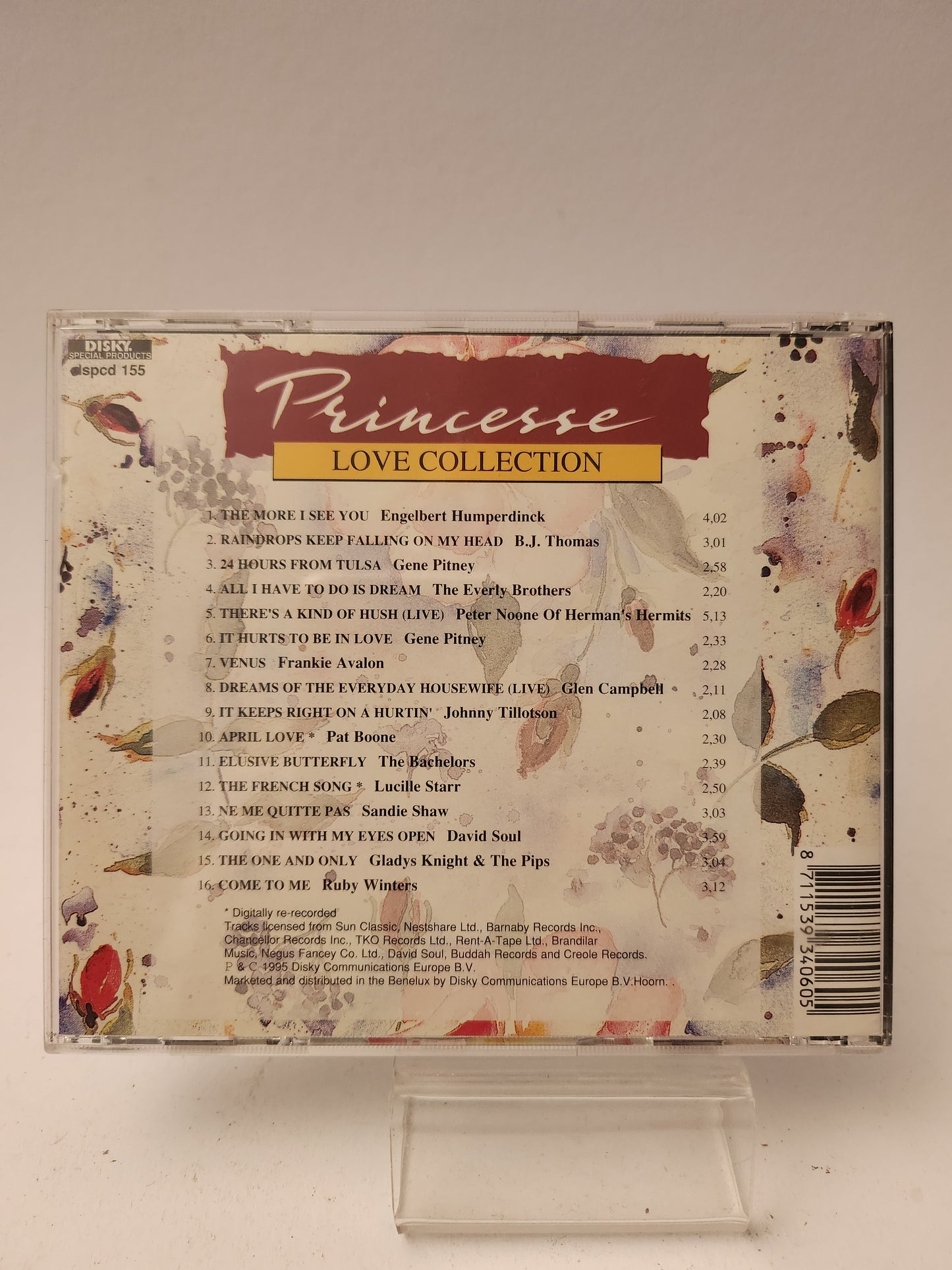 Princesse Love Collection CD