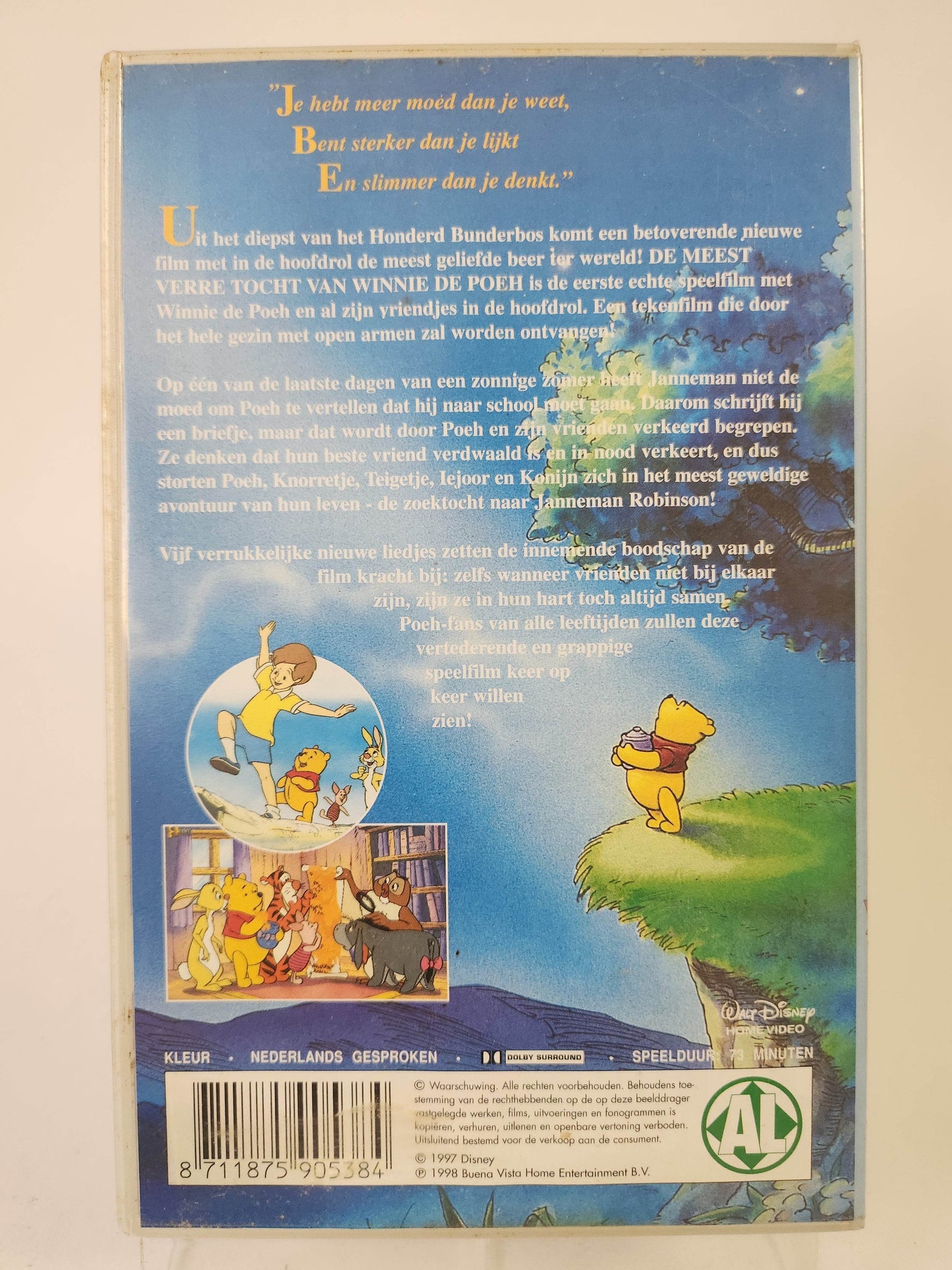 Disney Winnie de Poeh: de Meest Verre Tocht van VHS Kids - Feniks Gameshop